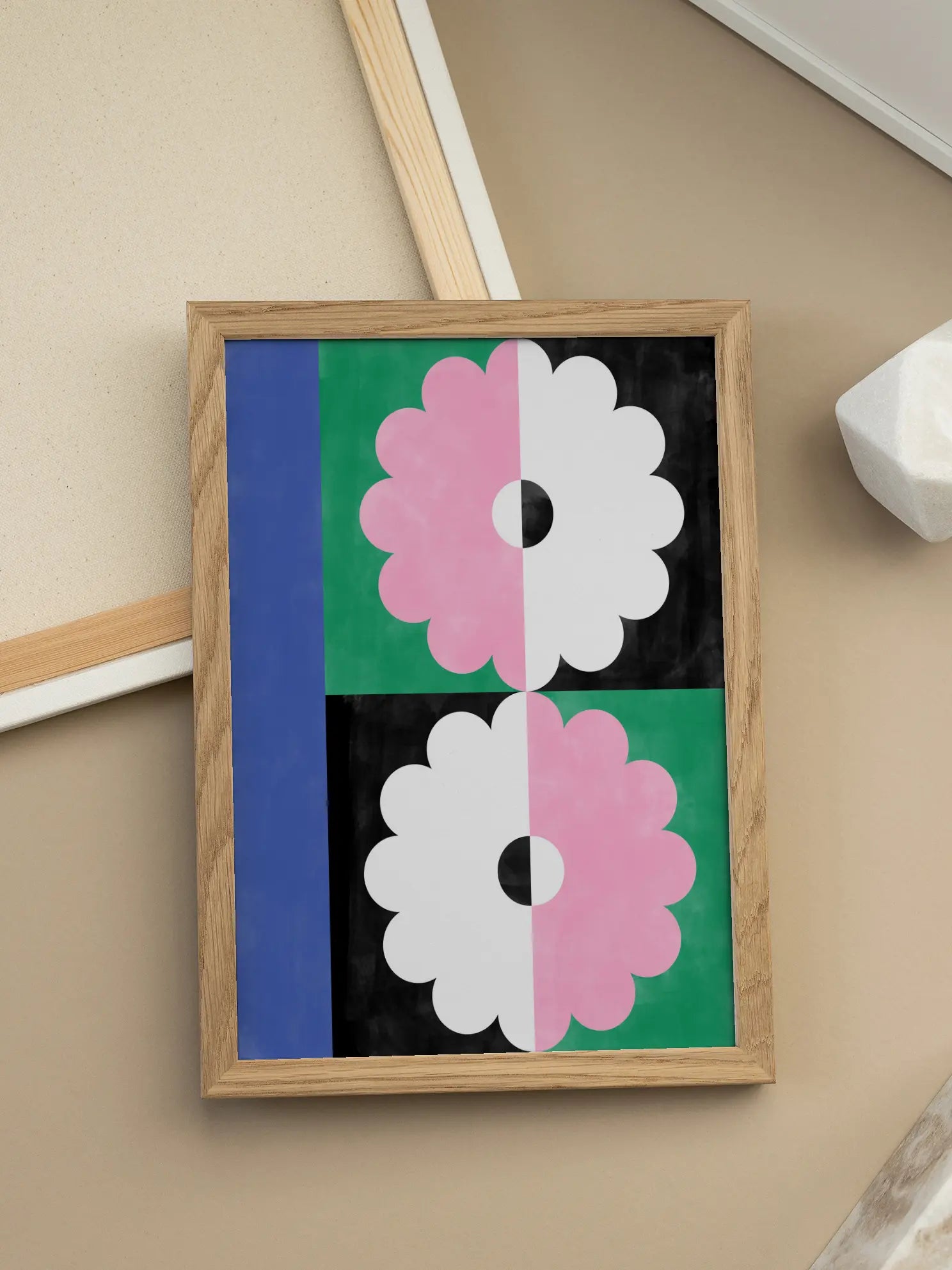 Abstract Flower Composition No2 Poster