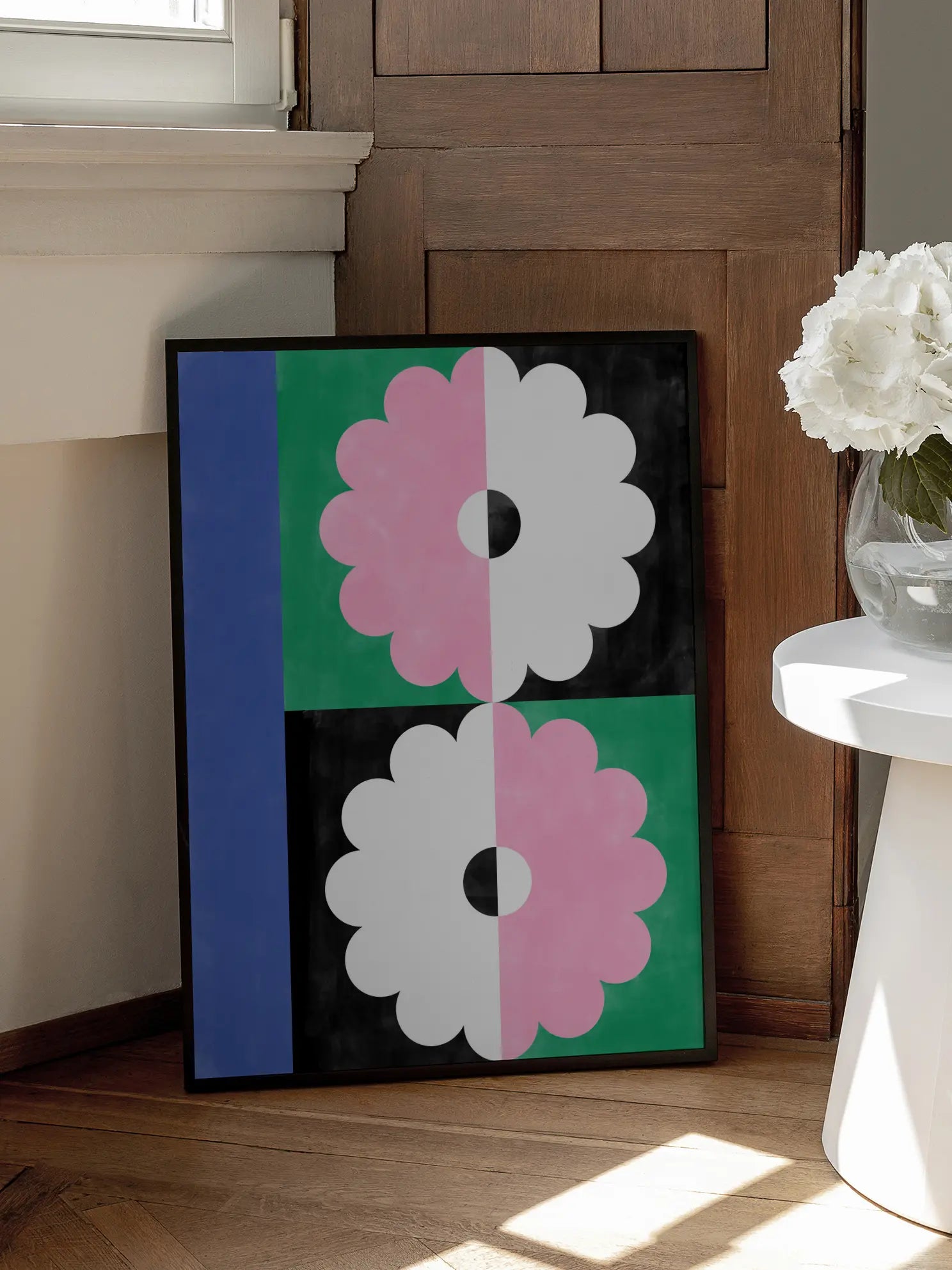 Abstract Flower Composition No2 Poster
