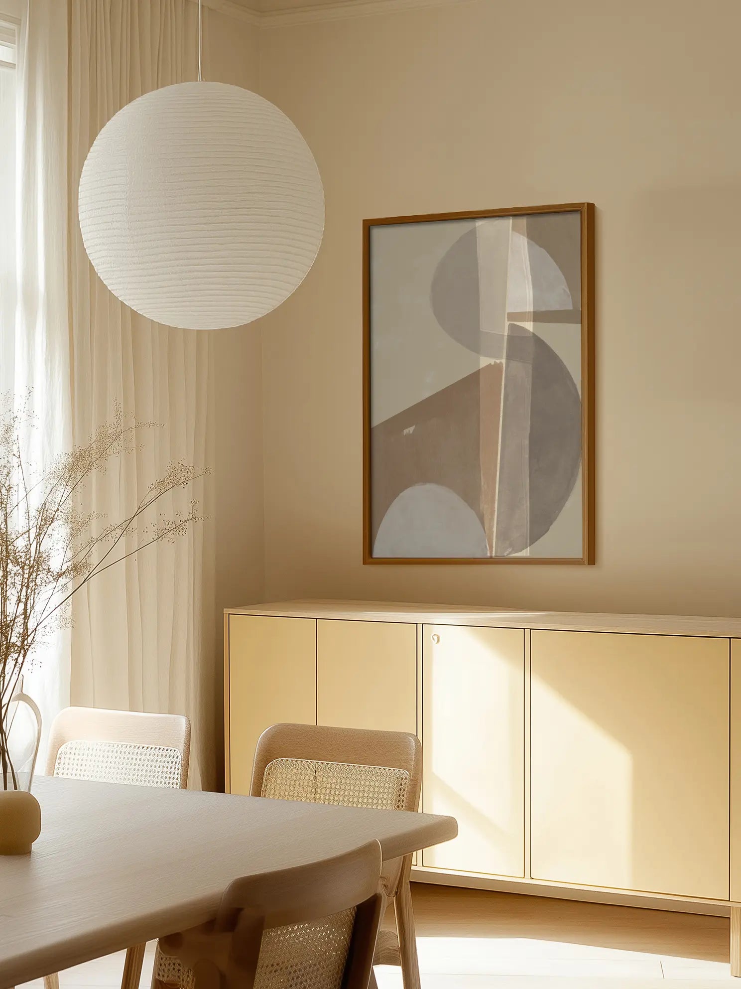 Abstract Geometrics Poster