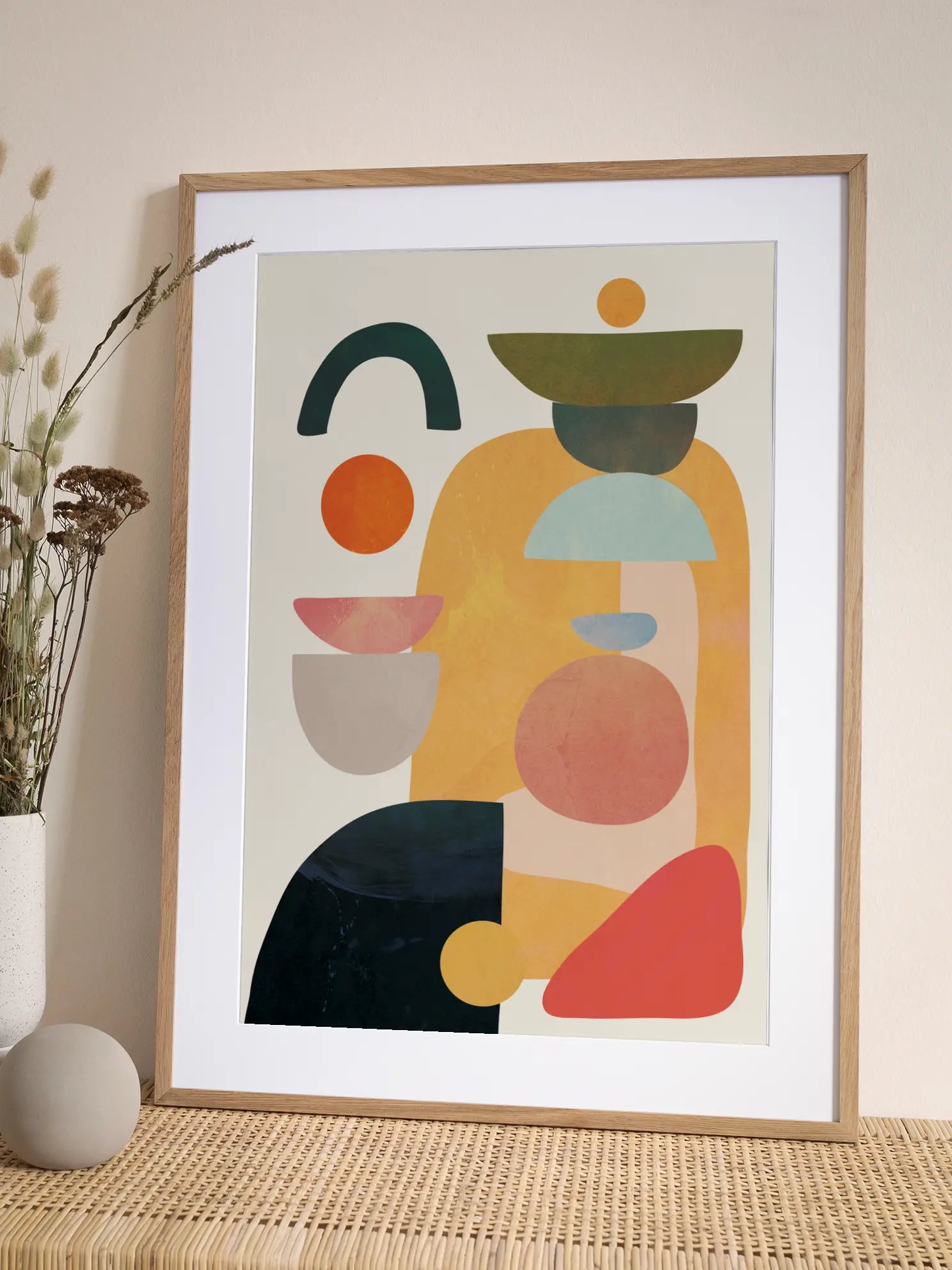 Abstract Harmony Poster