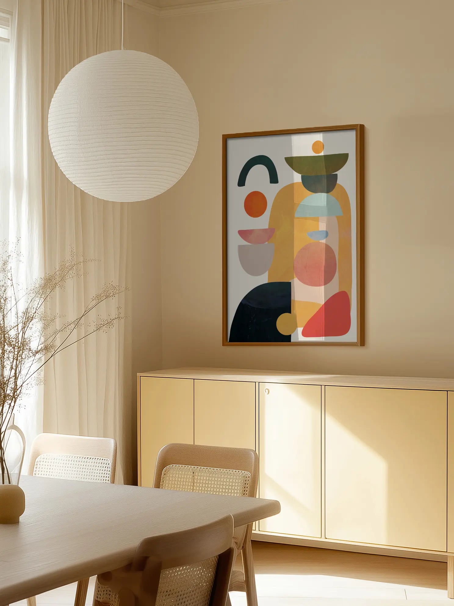 Abstract Harmony Poster