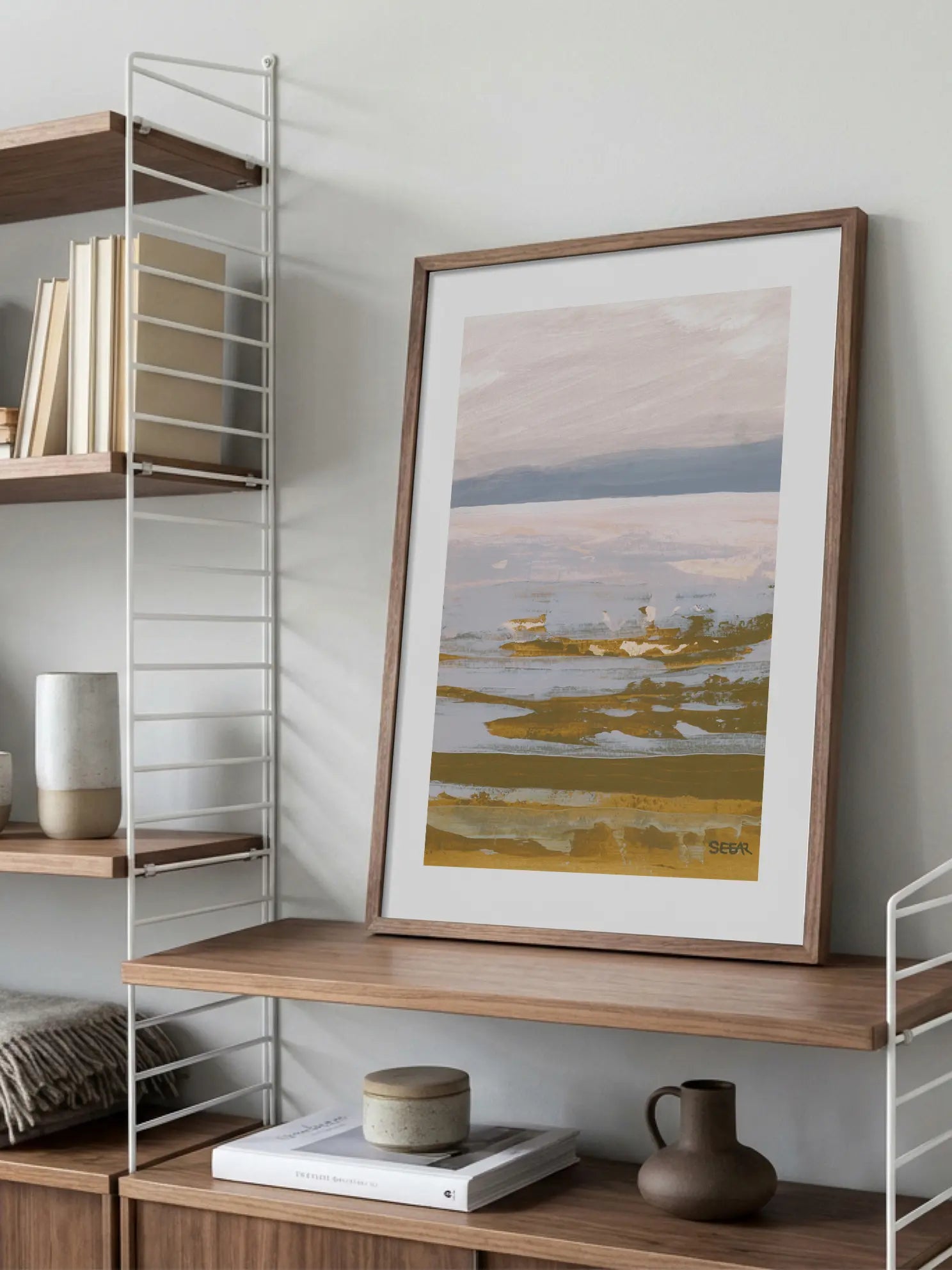 Abstract Landscape Poster