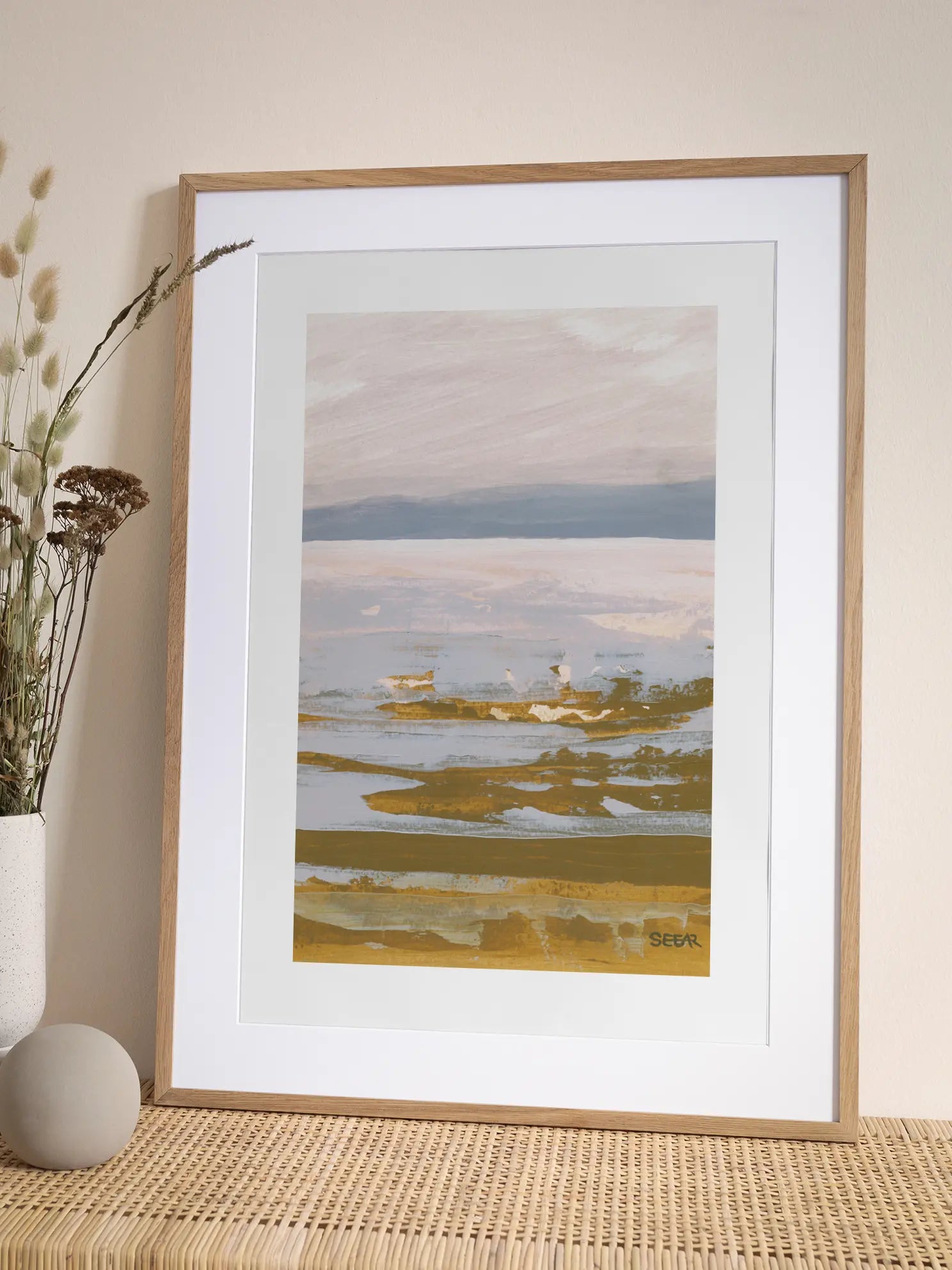Abstract Landscape Poster