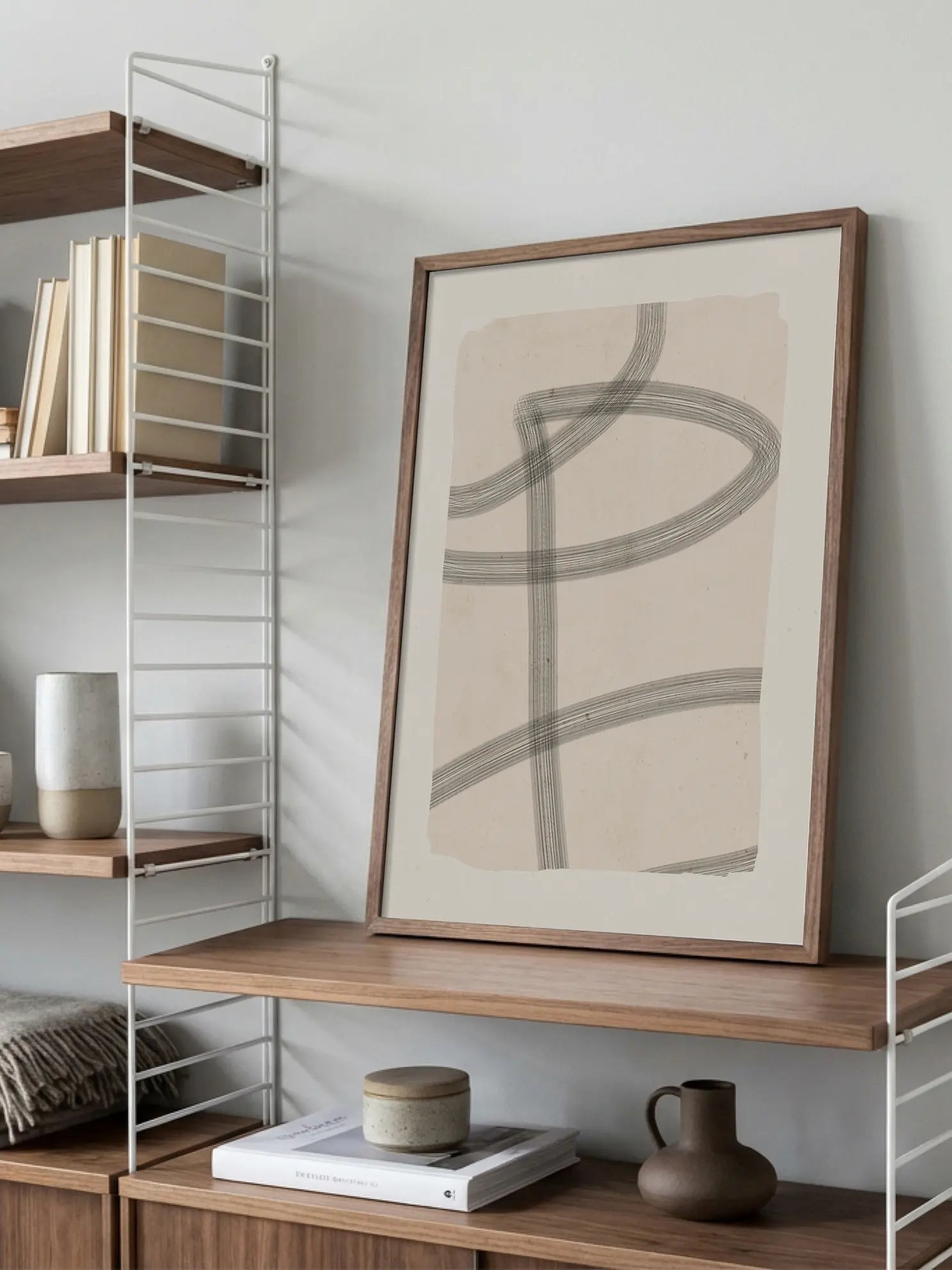 Abstract Loops Poster