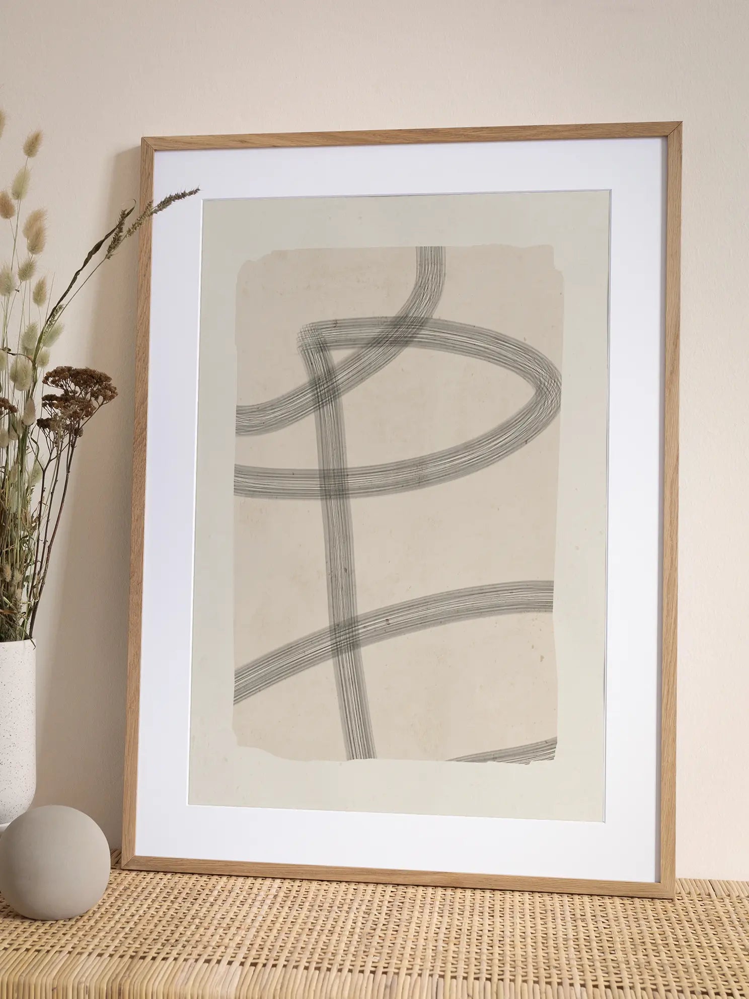 Abstract Loops Poster