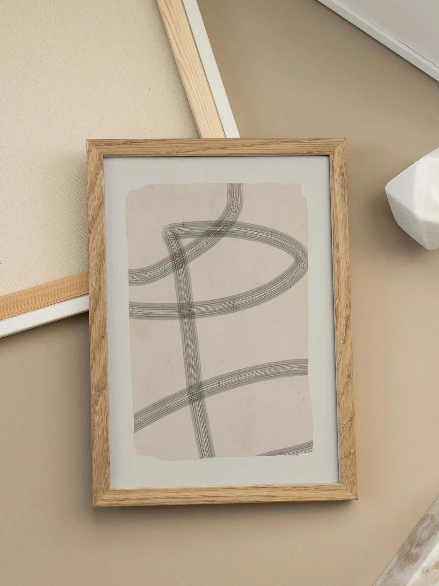 Abstract Loops Poster