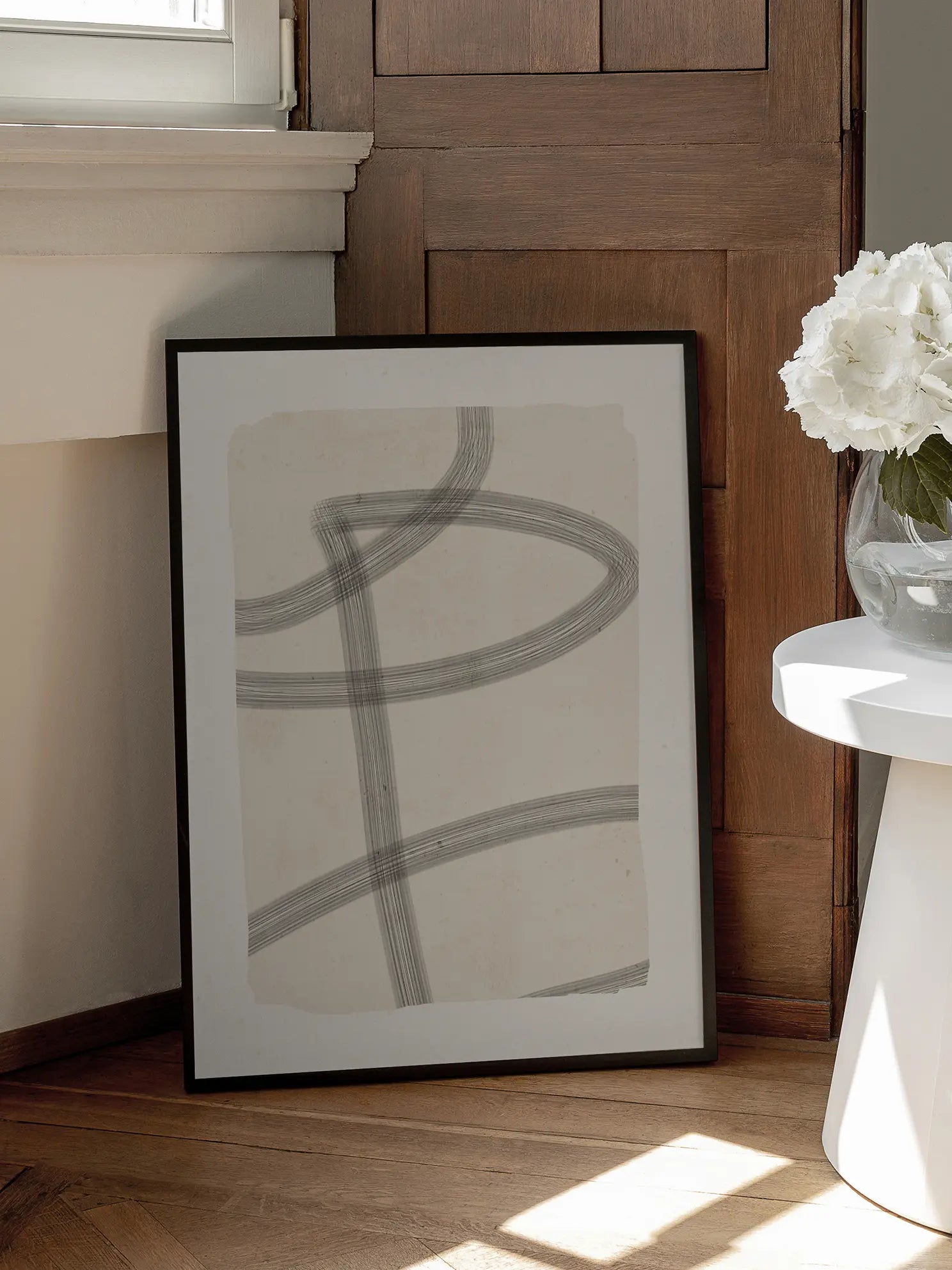 Abstract Loops Poster