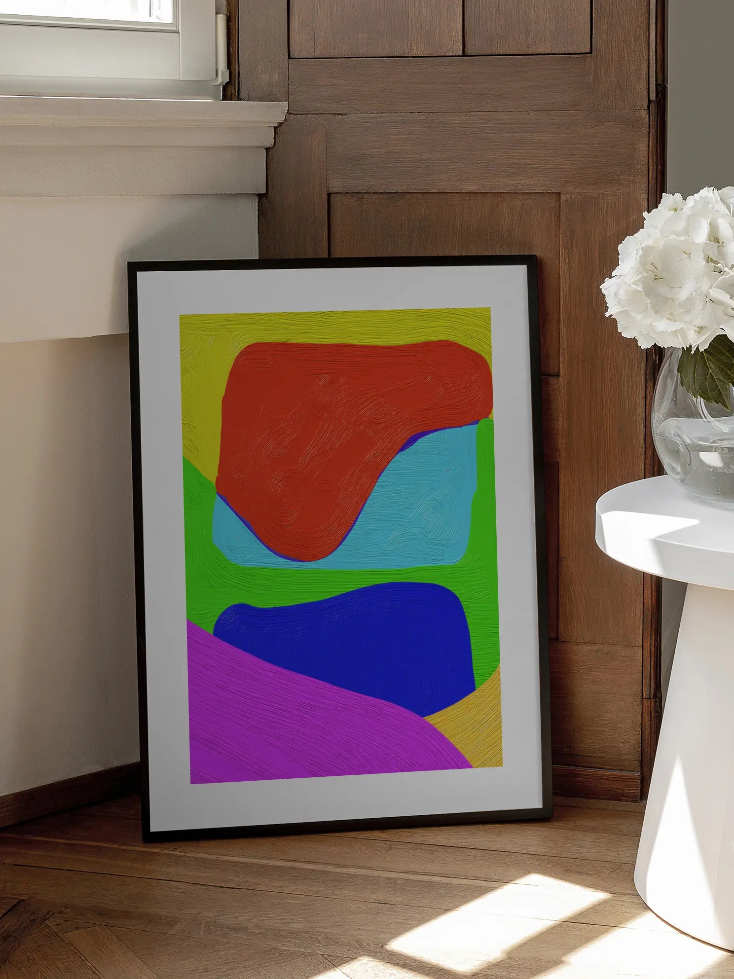 Abstract Mix of Colors Poster