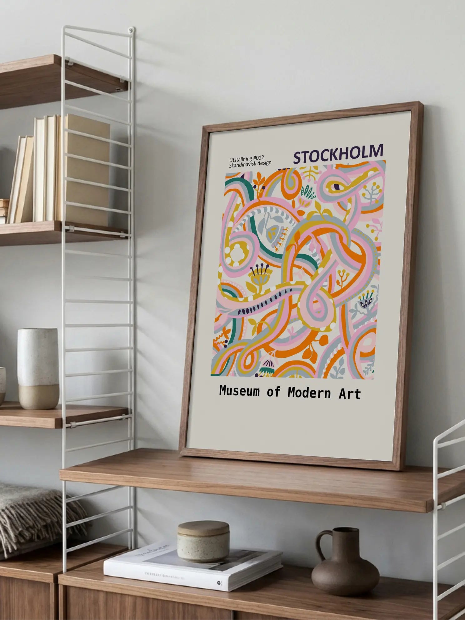 Abstract Museum Poster