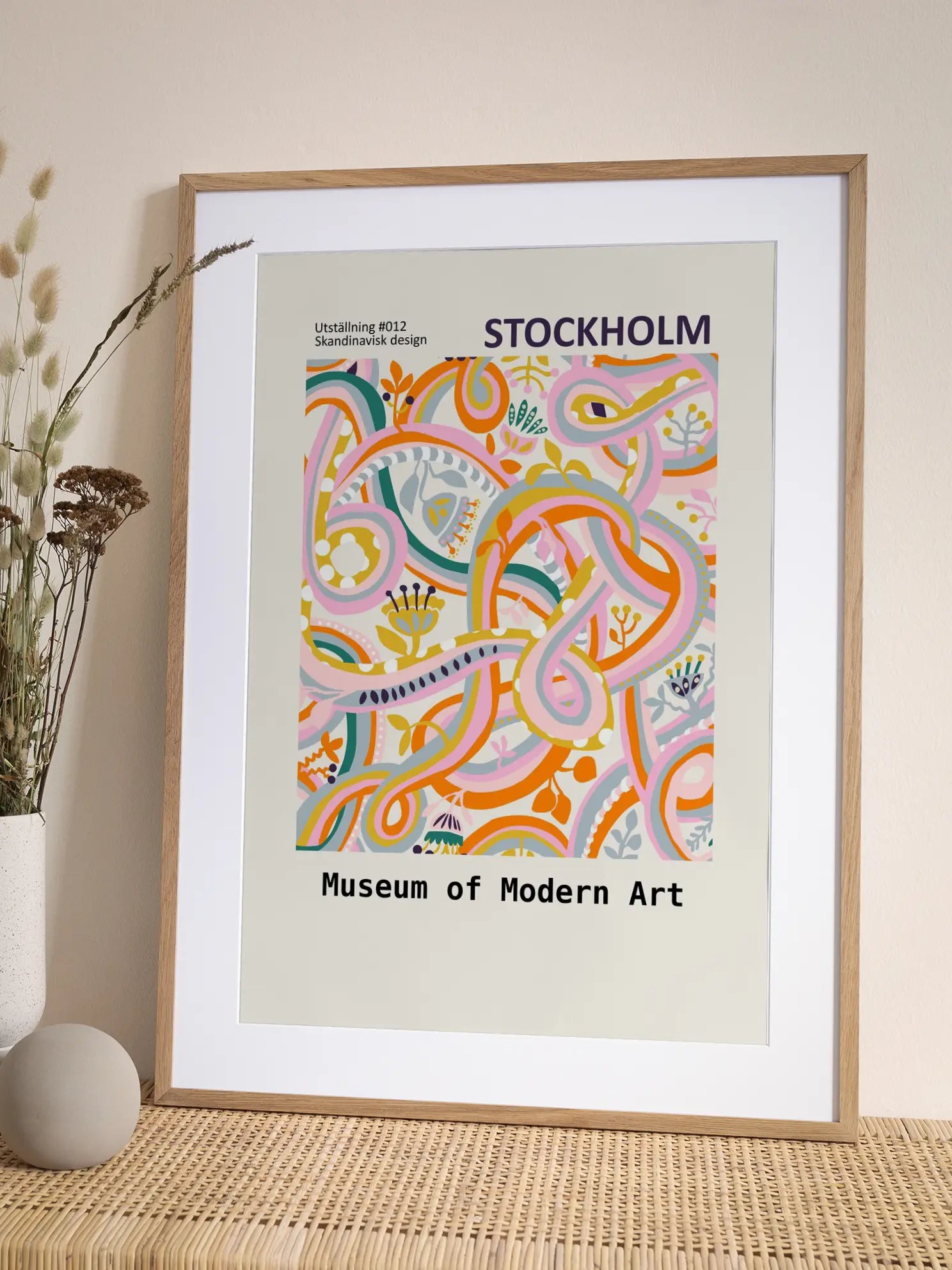 Abstract Museum Poster