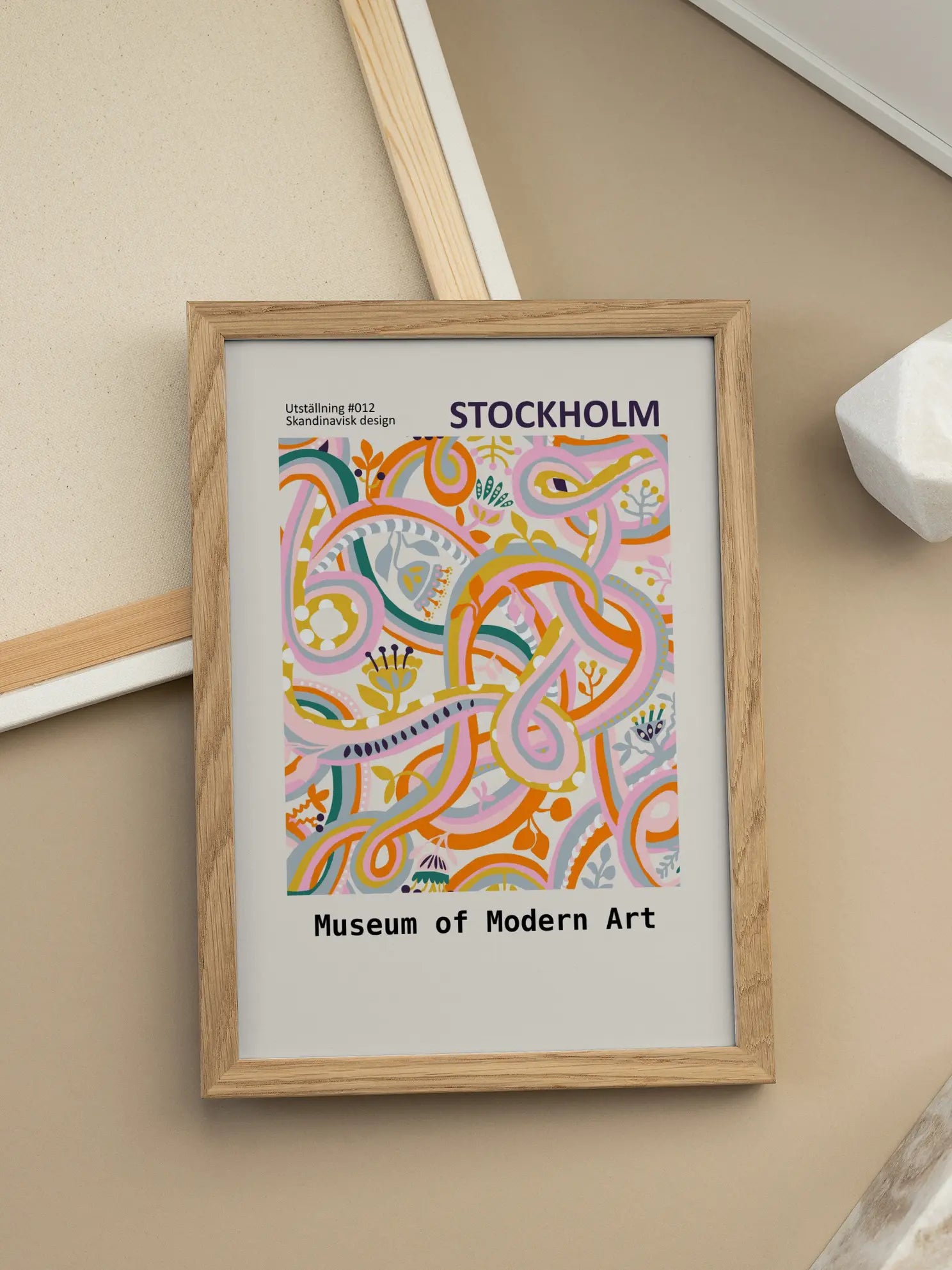 Abstract Museum Poster