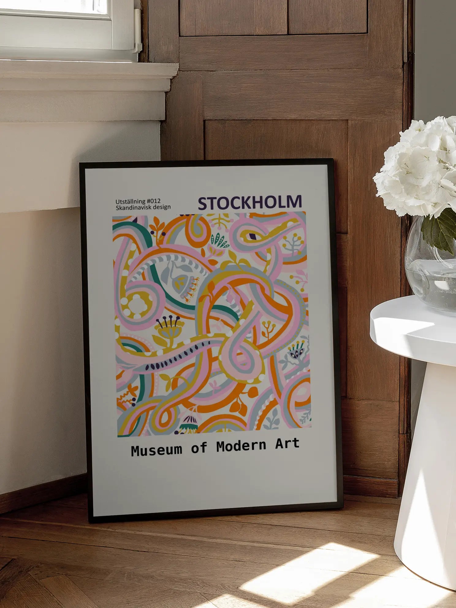 Abstract Museum Poster