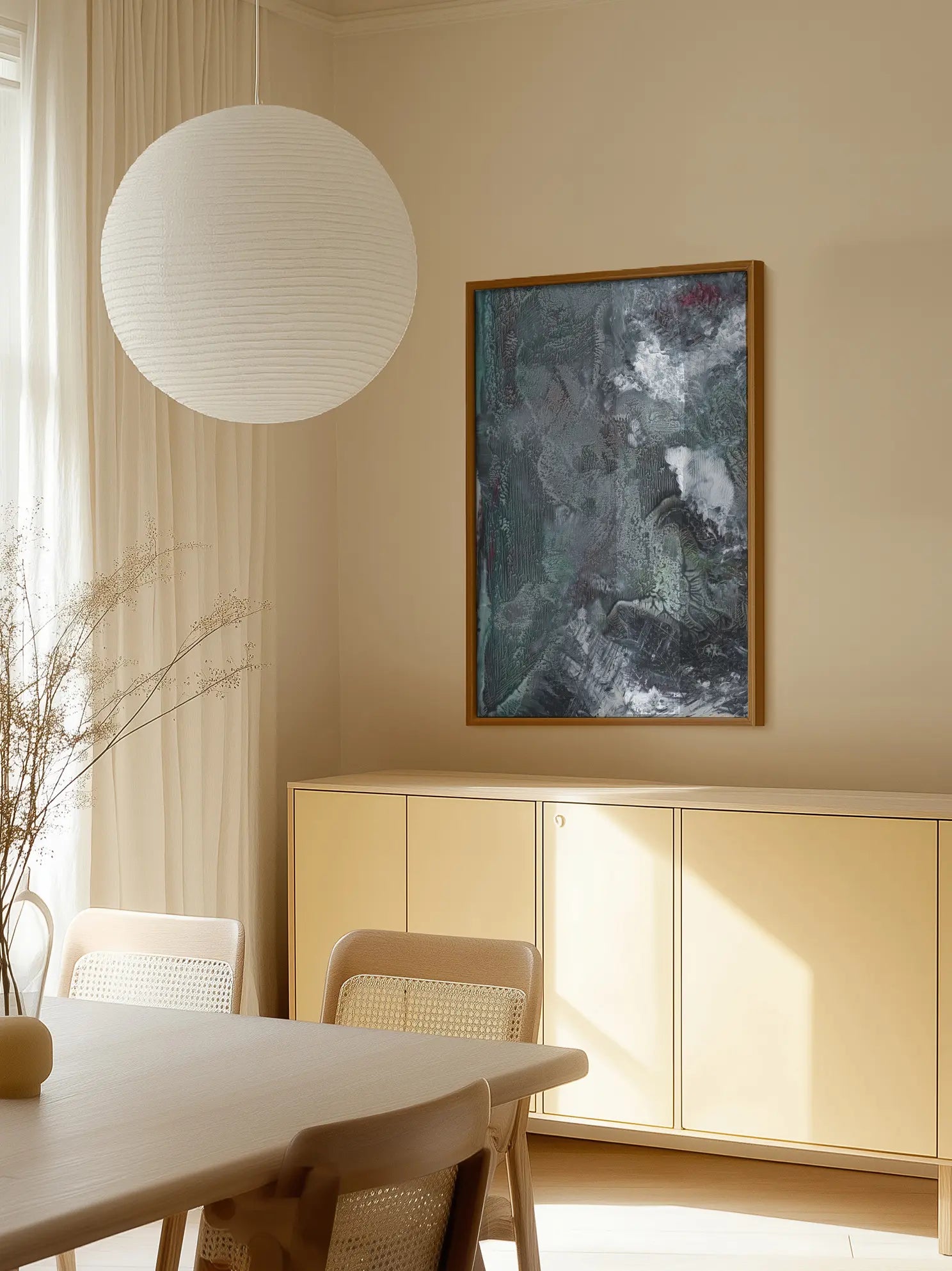 Abstract Nature Painting Poster