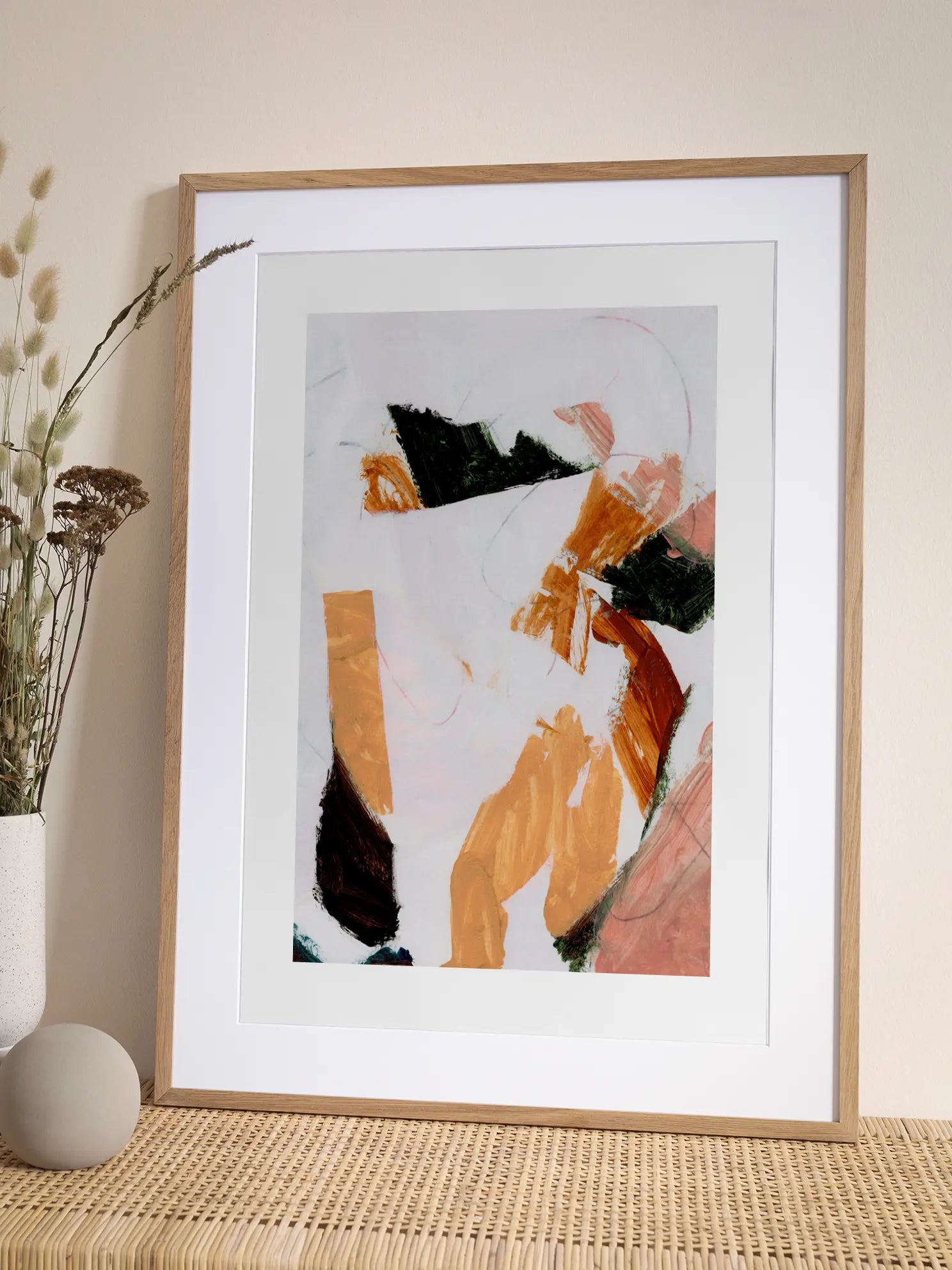Abstract Painting Poster