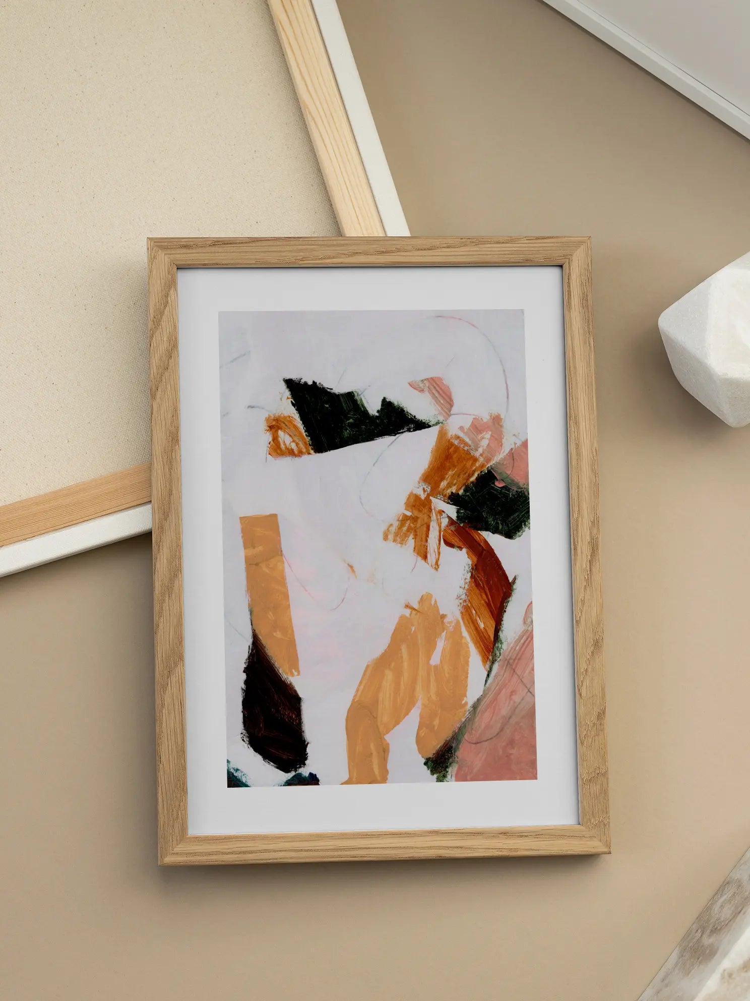 Abstract Painting Poster