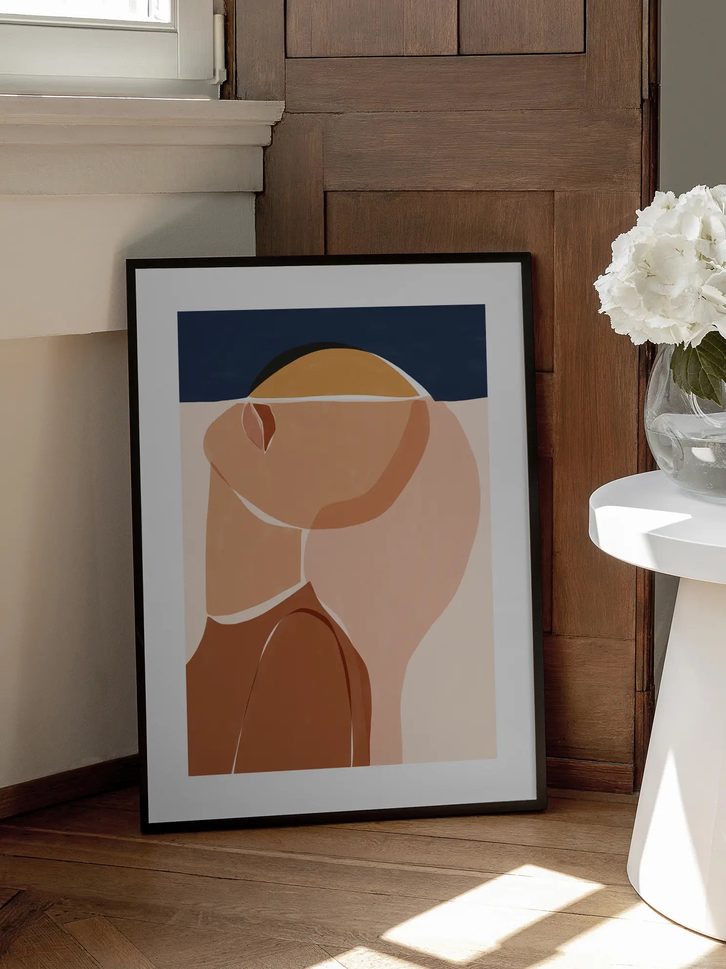 Abstract Portrait Poster