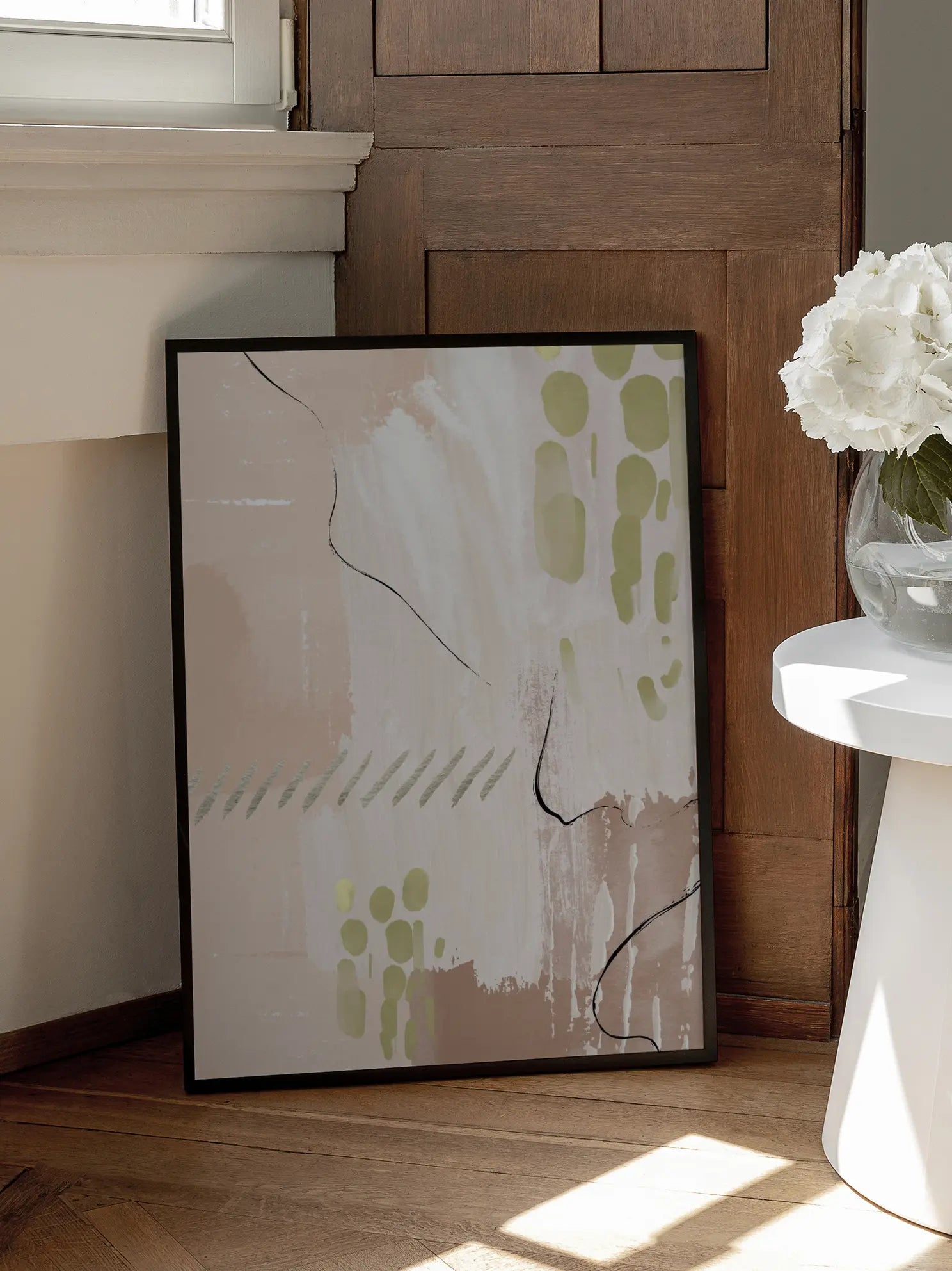 Abstract Shapes Poster
