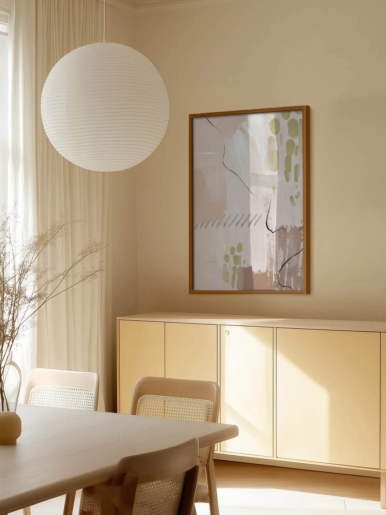 Abstract Shapes Poster