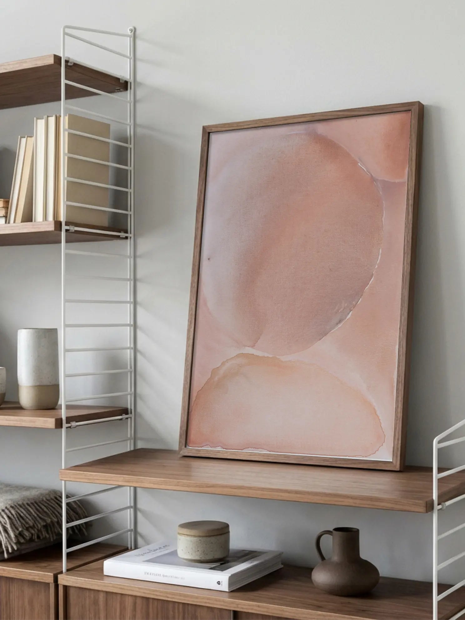 Abstract Soft Paint Poster