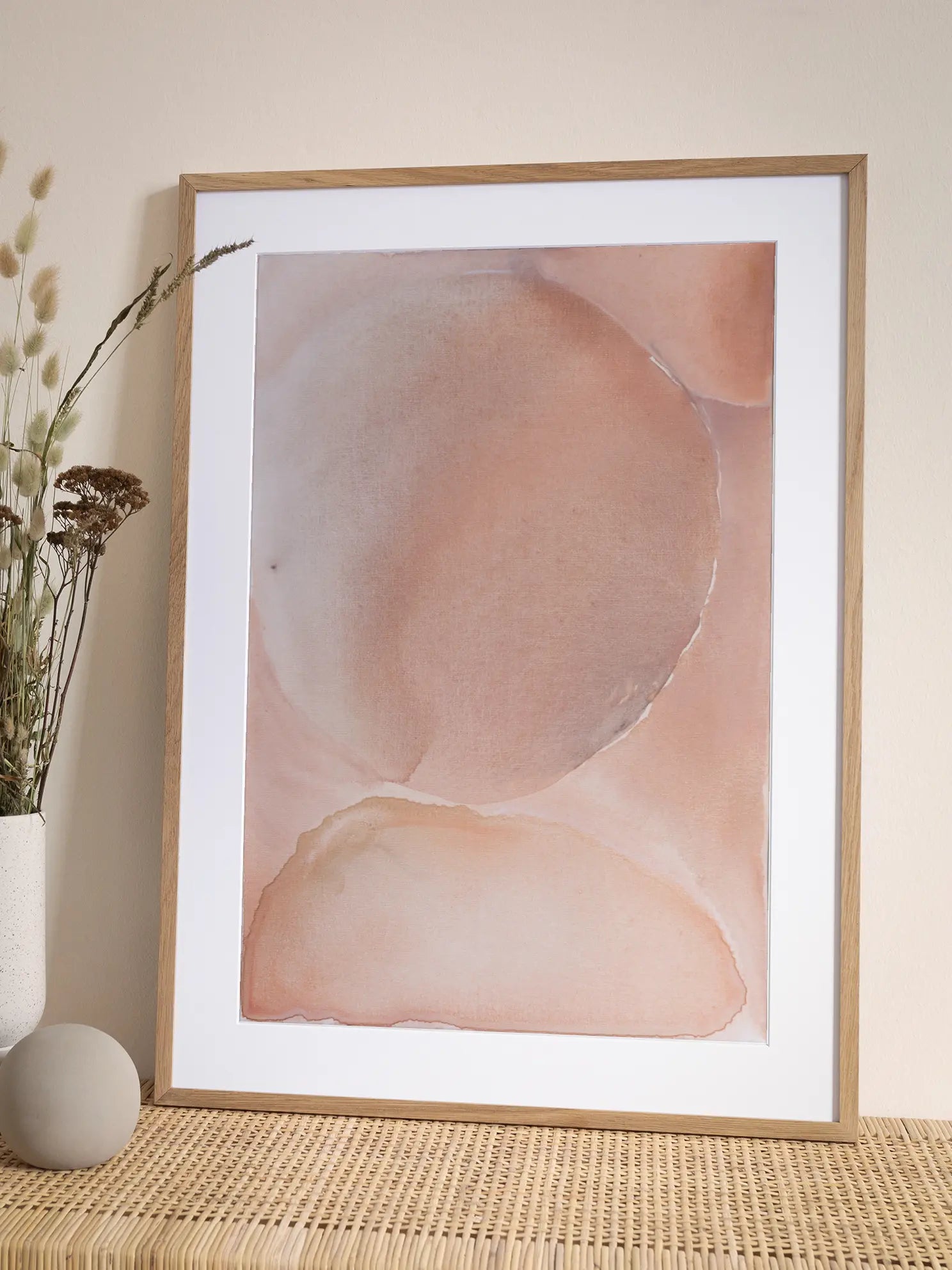 Abstract Soft Paint Poster