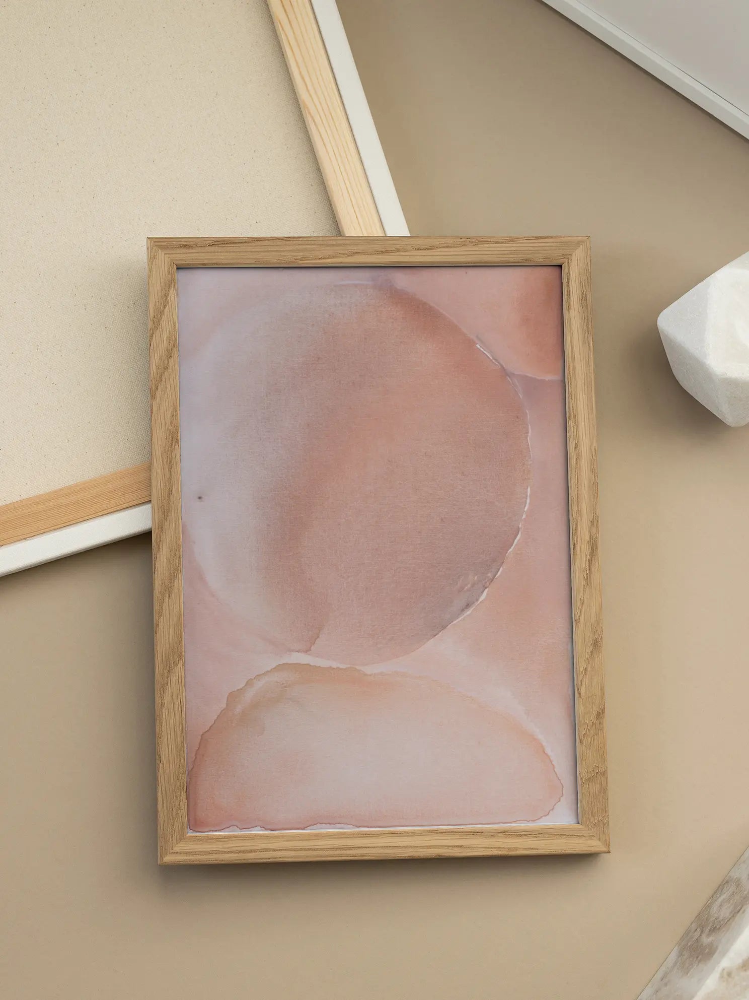 Abstract Soft Paint Poster