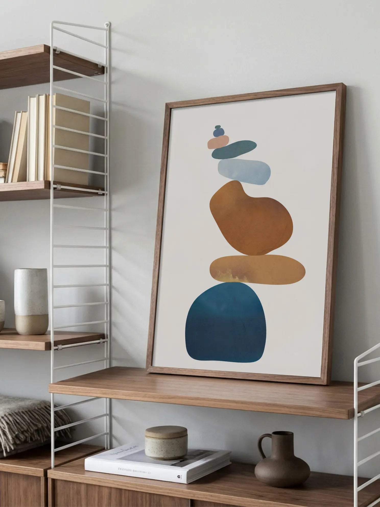Abstract Stones Poster