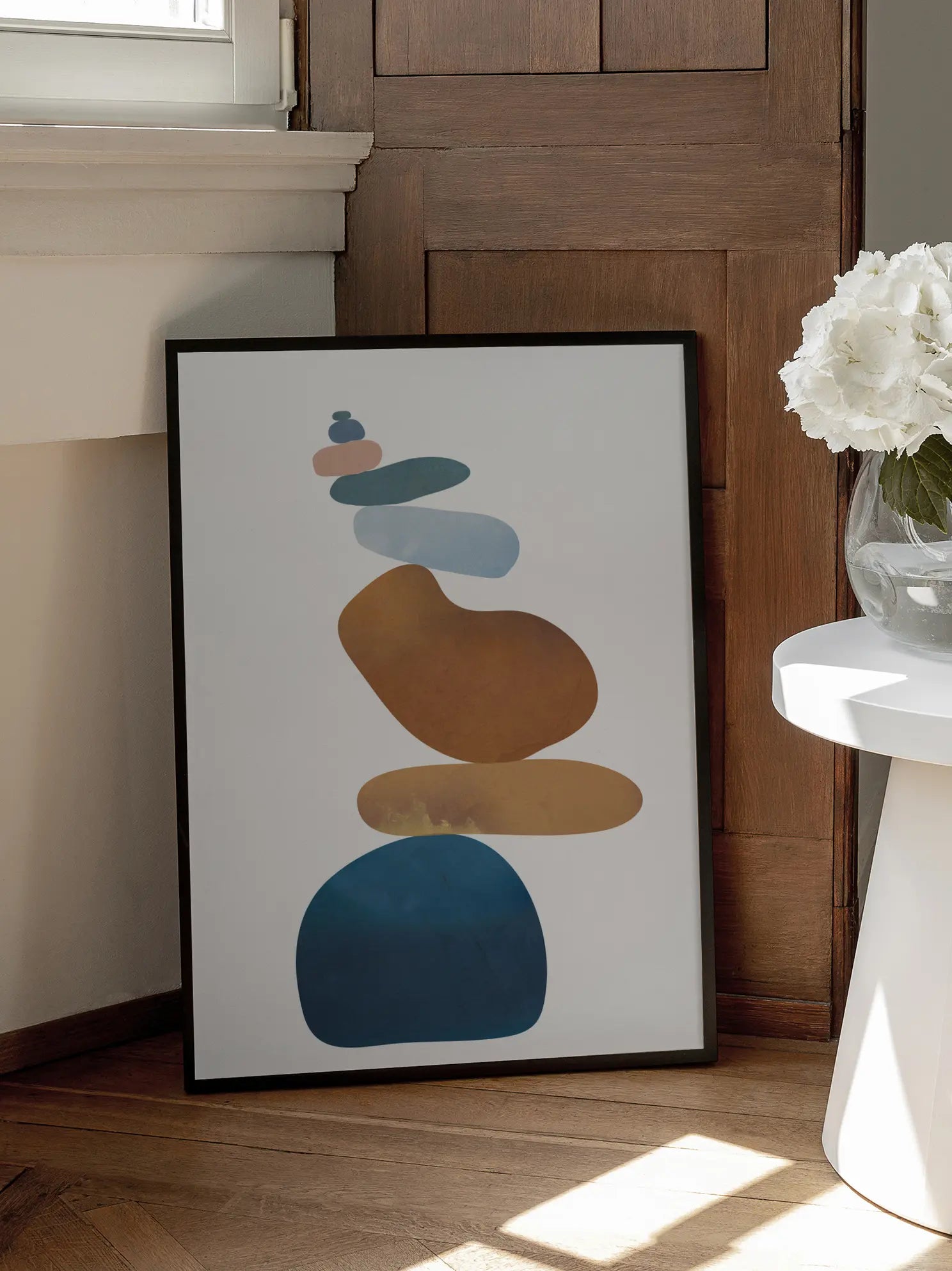 Abstract Stones Poster