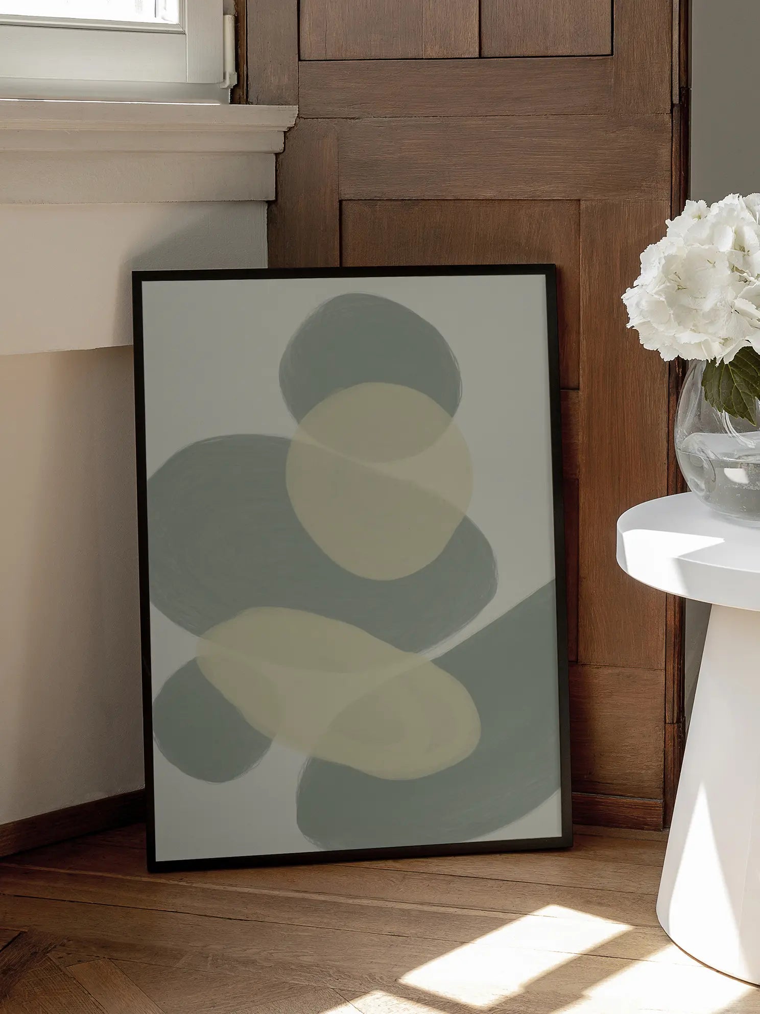 Abstract Strokes Poster