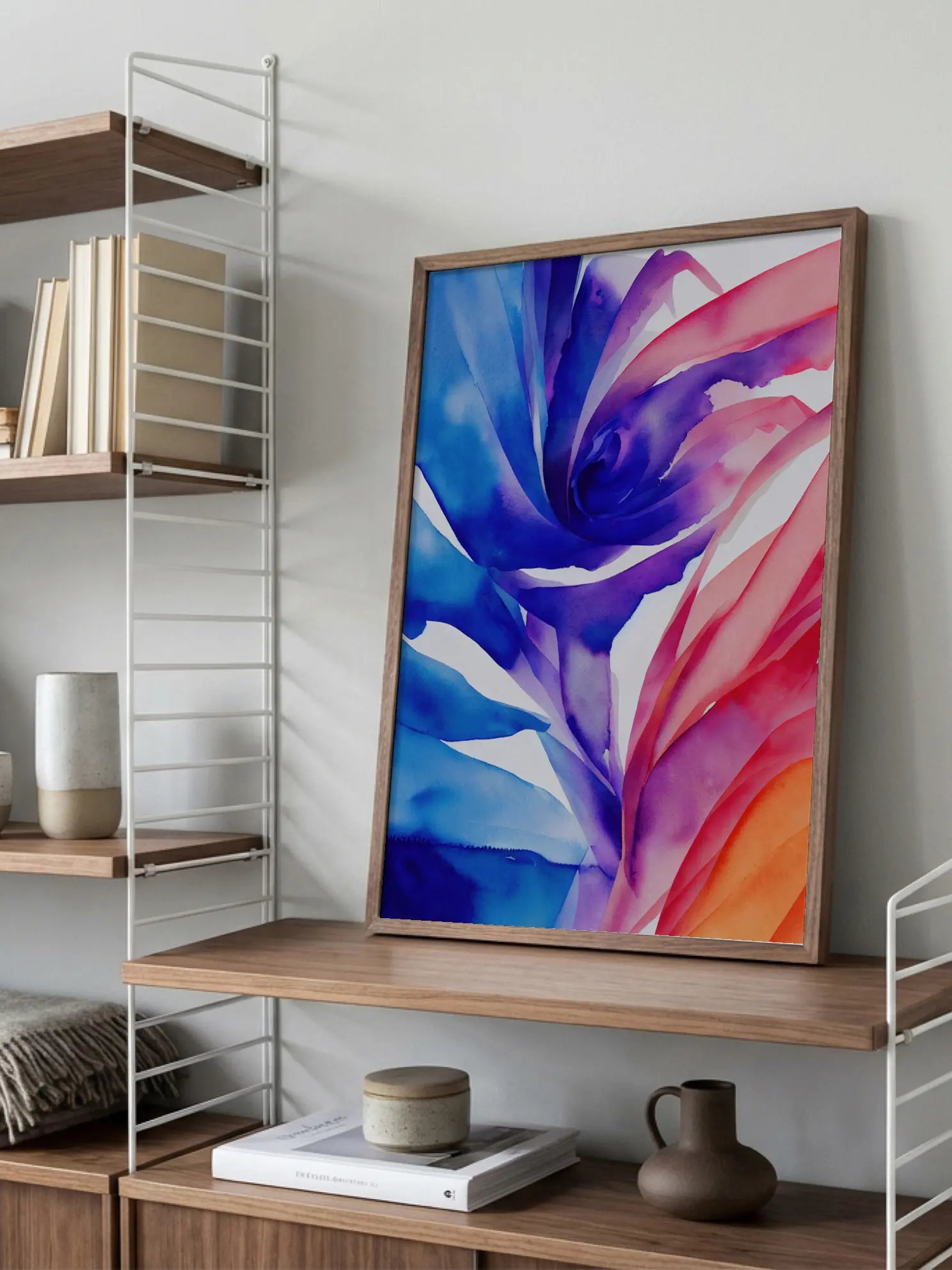 Abstract Swirl Poster
