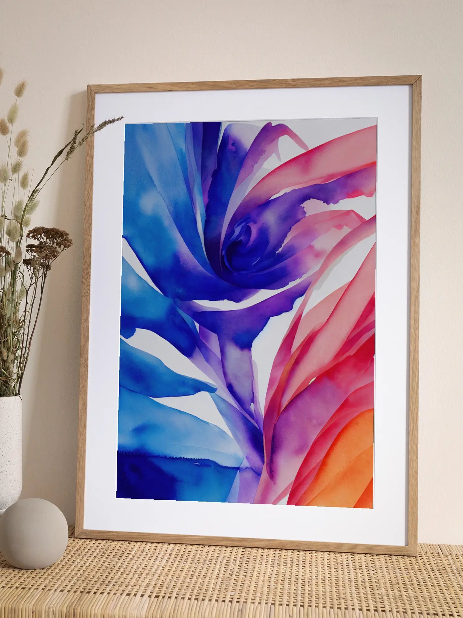 Abstract Swirl Poster