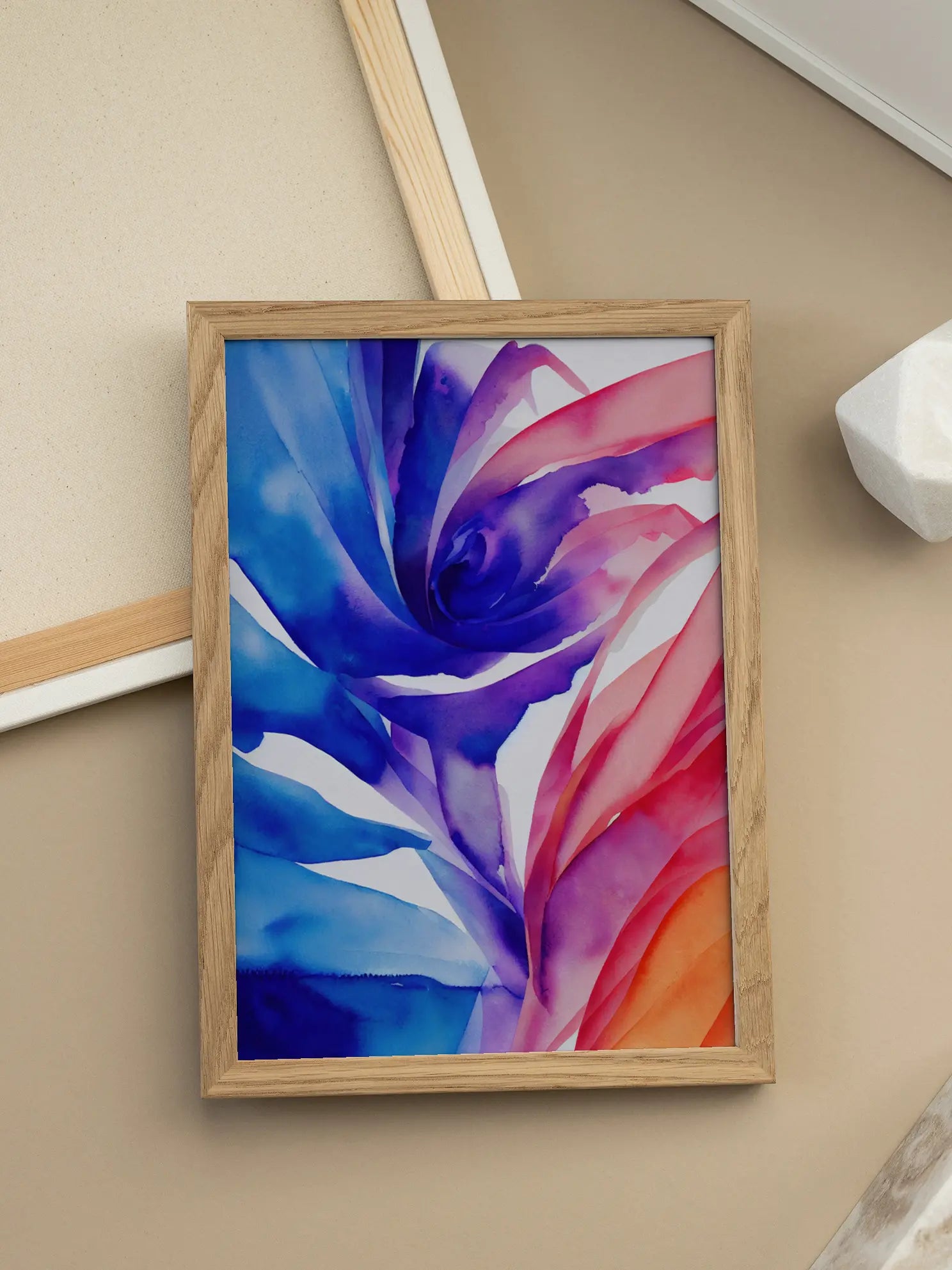 Abstract Swirl Poster
