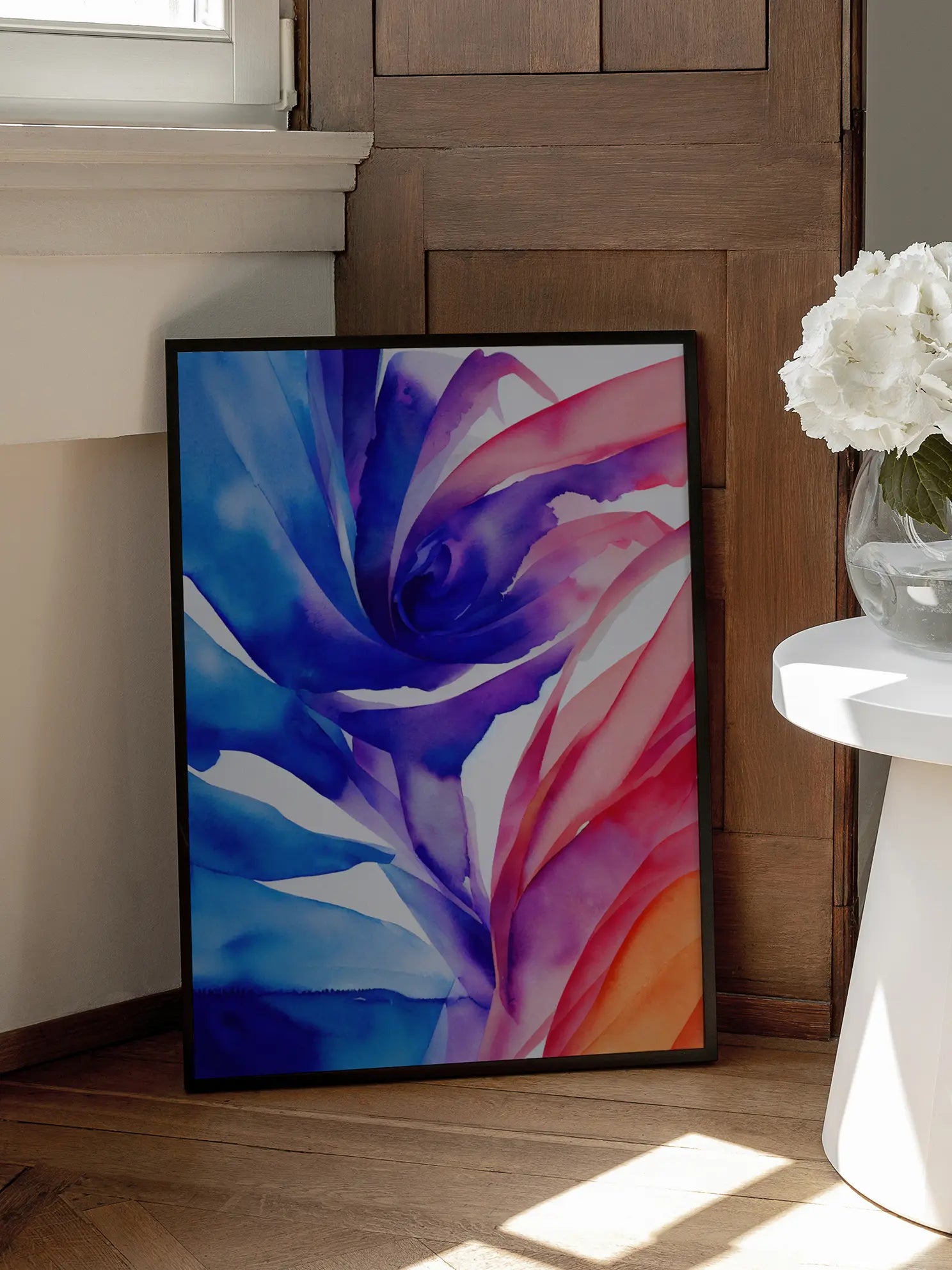 Abstract Swirl Poster