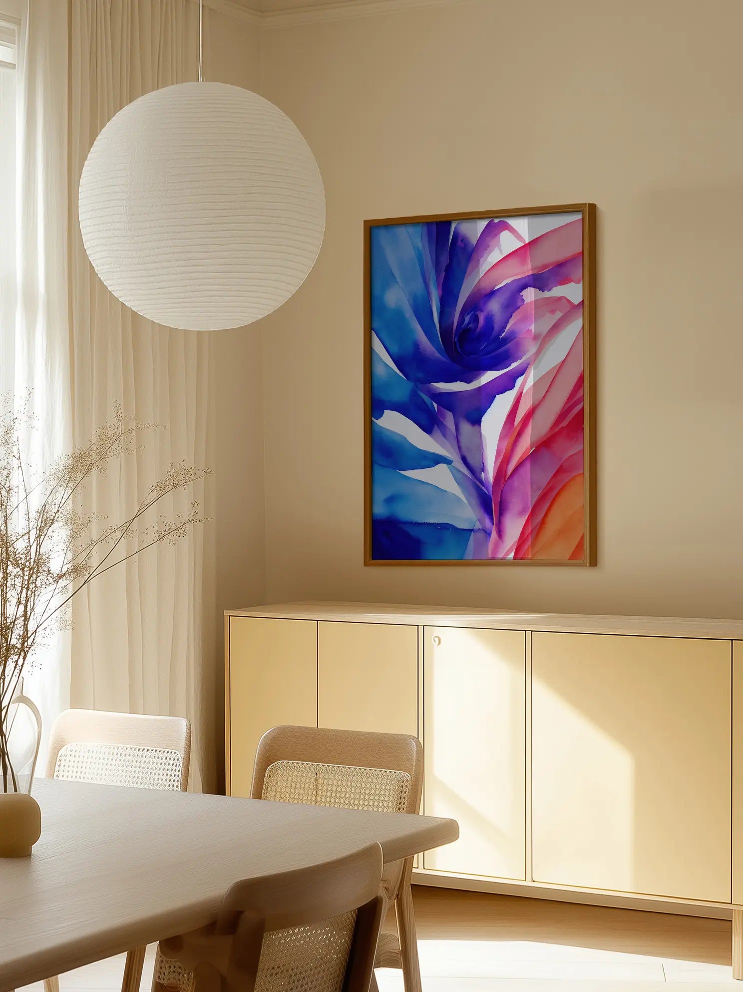 Abstract Swirl Poster