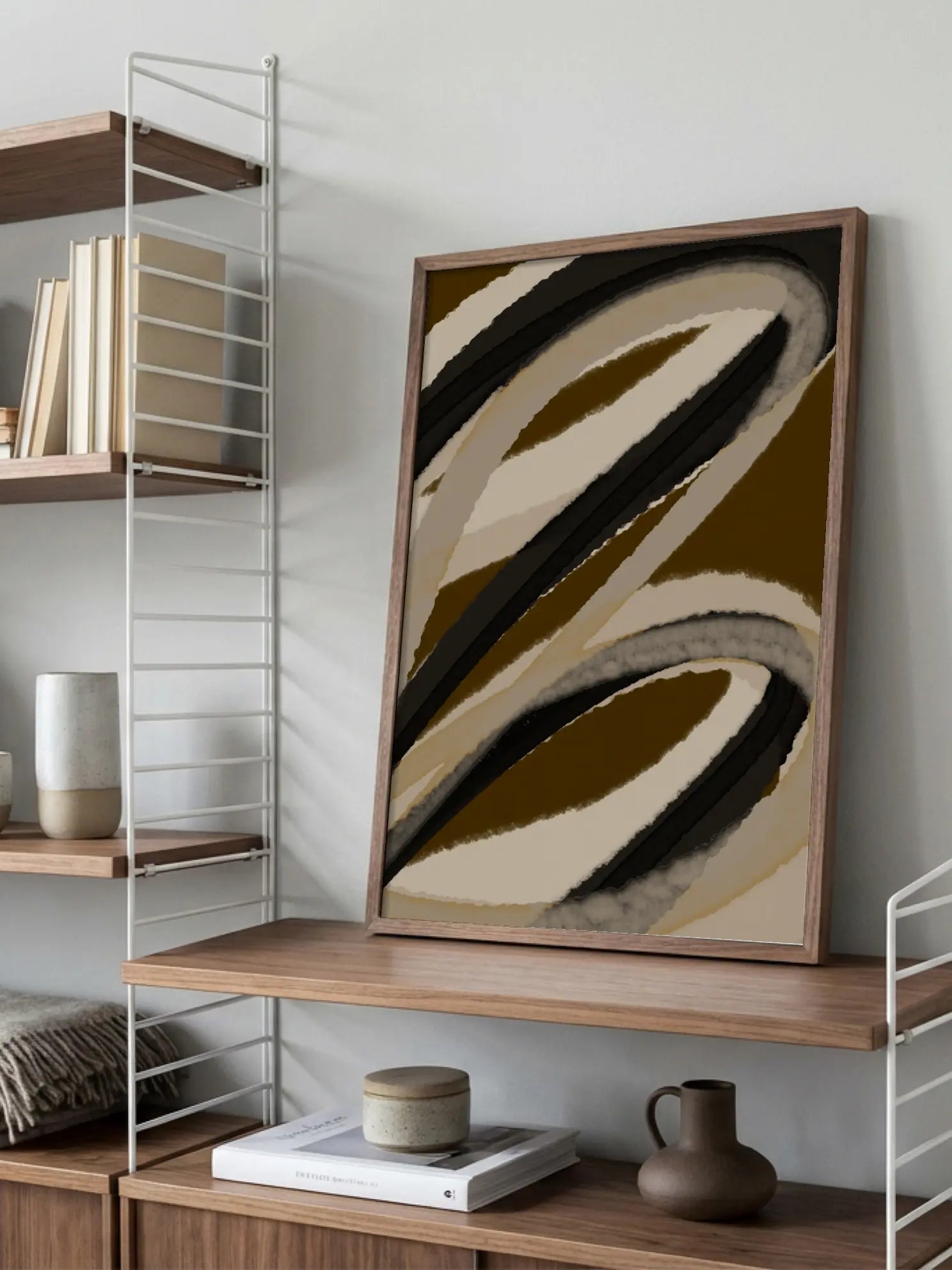 Abstract Swirls Poster