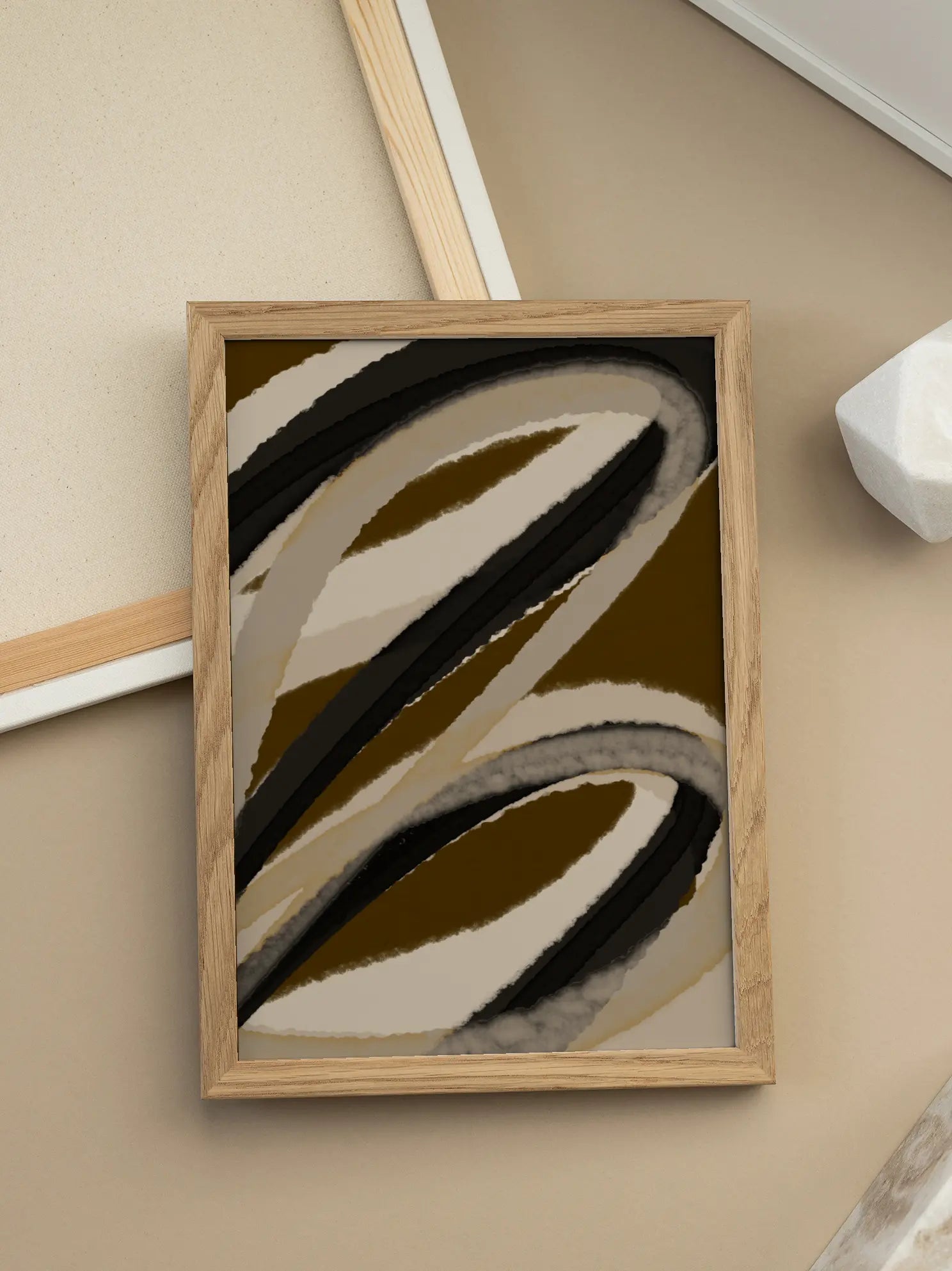 Abstract Swirls Poster