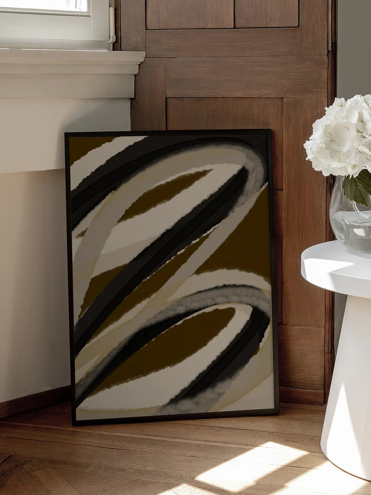Abstract Swirls Poster