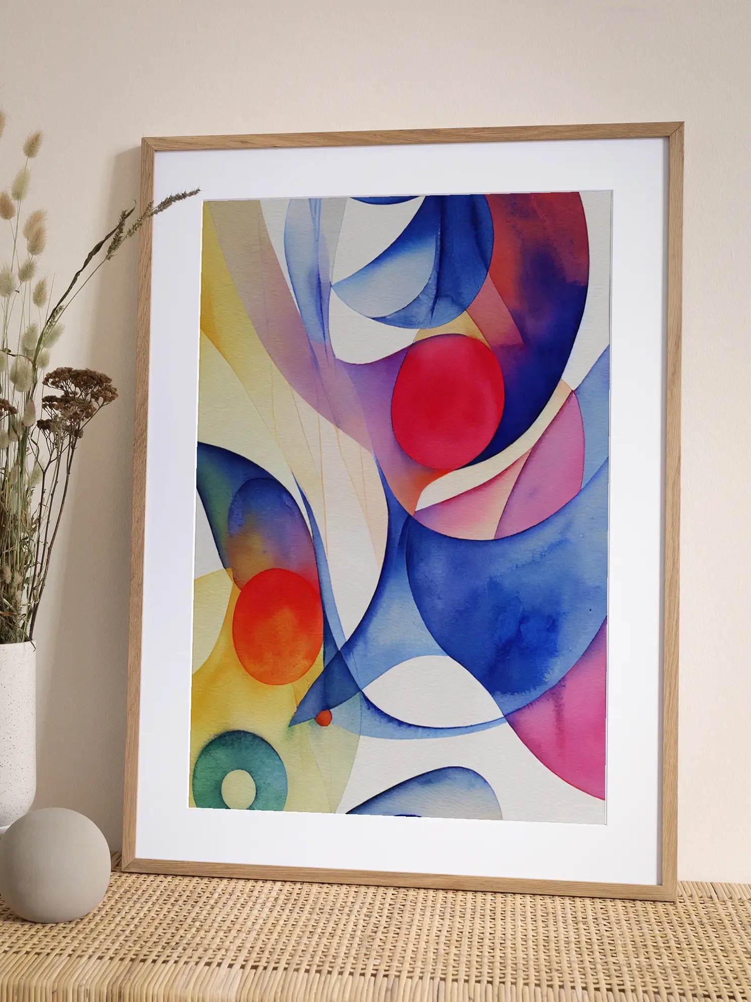 Abstract Symphony Poster