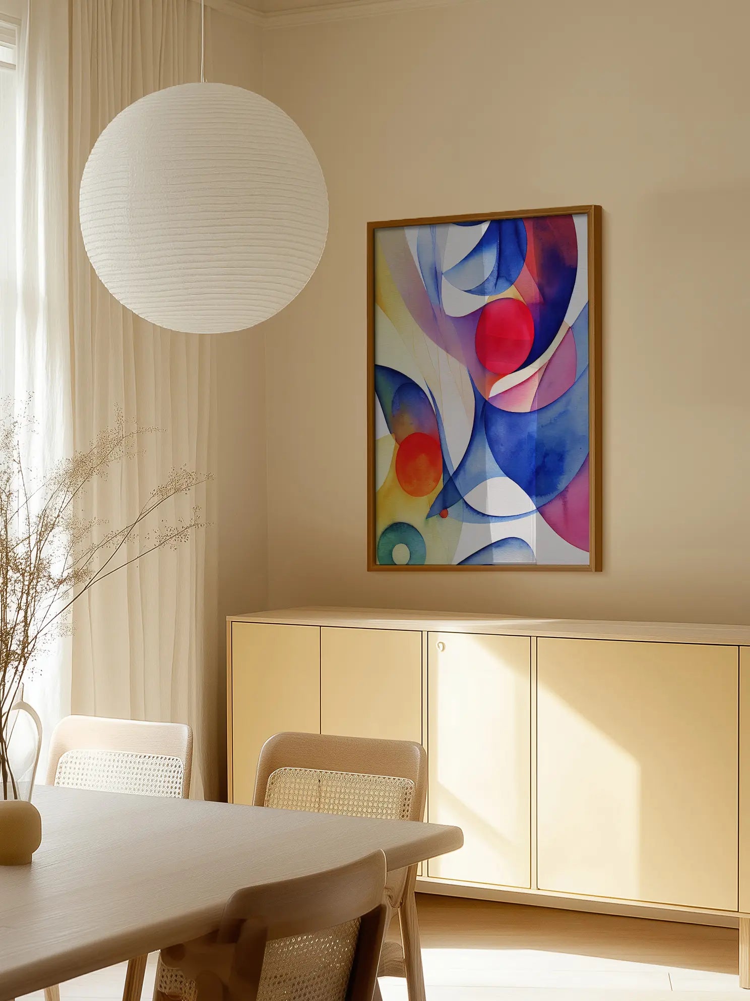 Abstract Symphony Poster