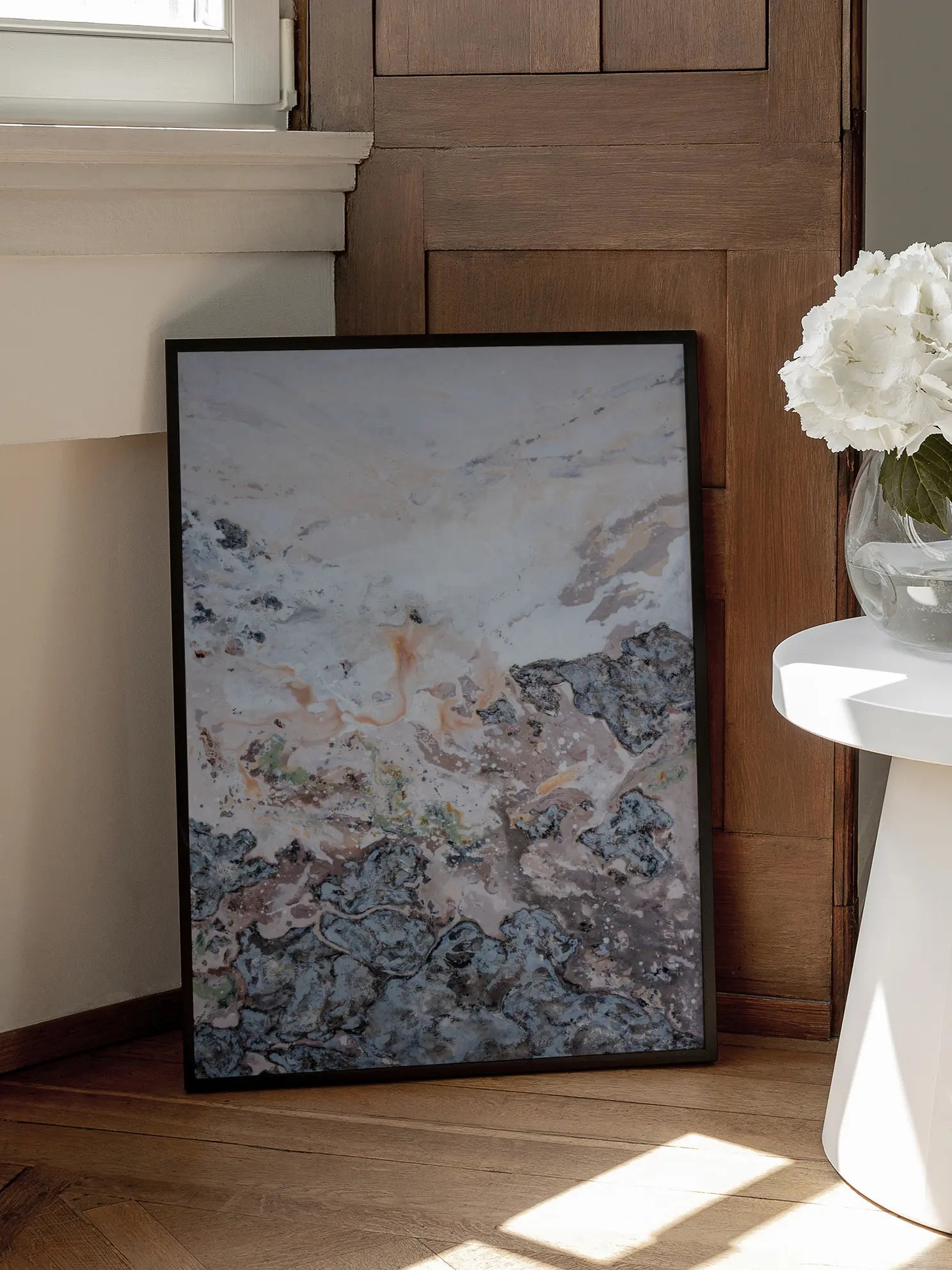 Abstract Terrain Poster