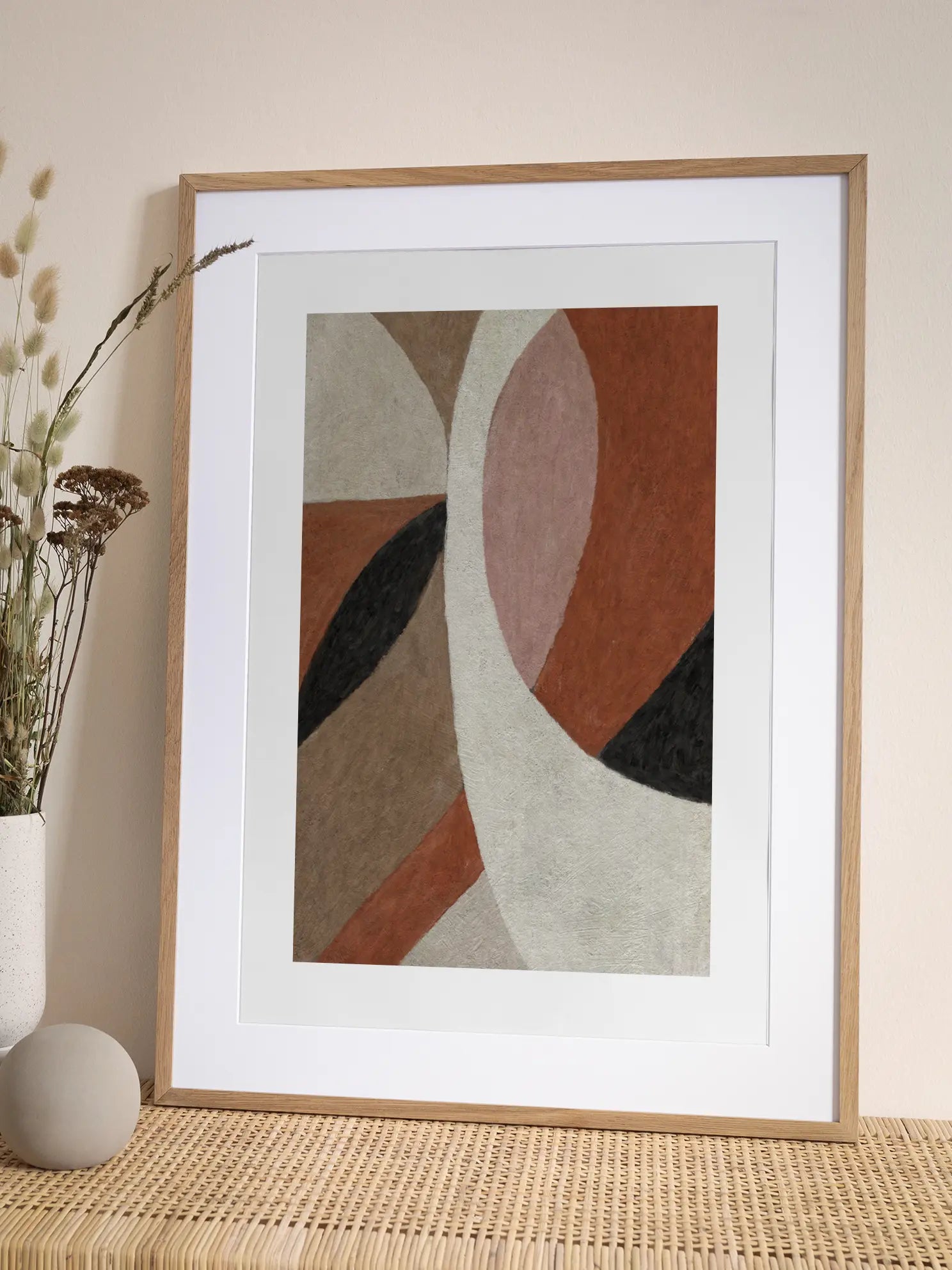 Abstract Texture Poster