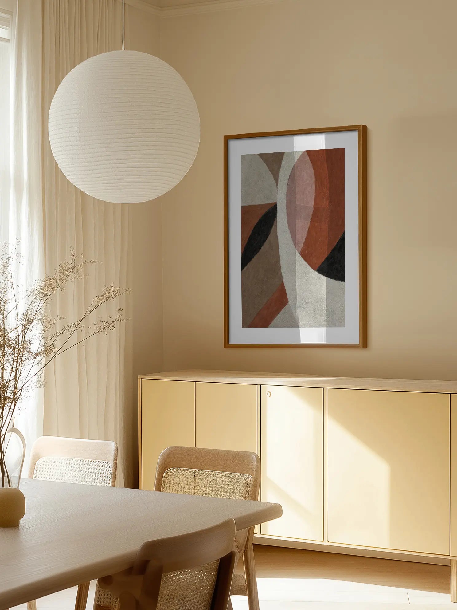 Abstract Texture Poster