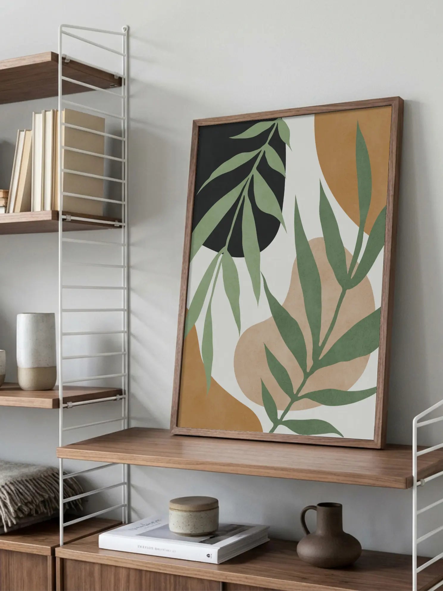 Abstract Verdure Poster