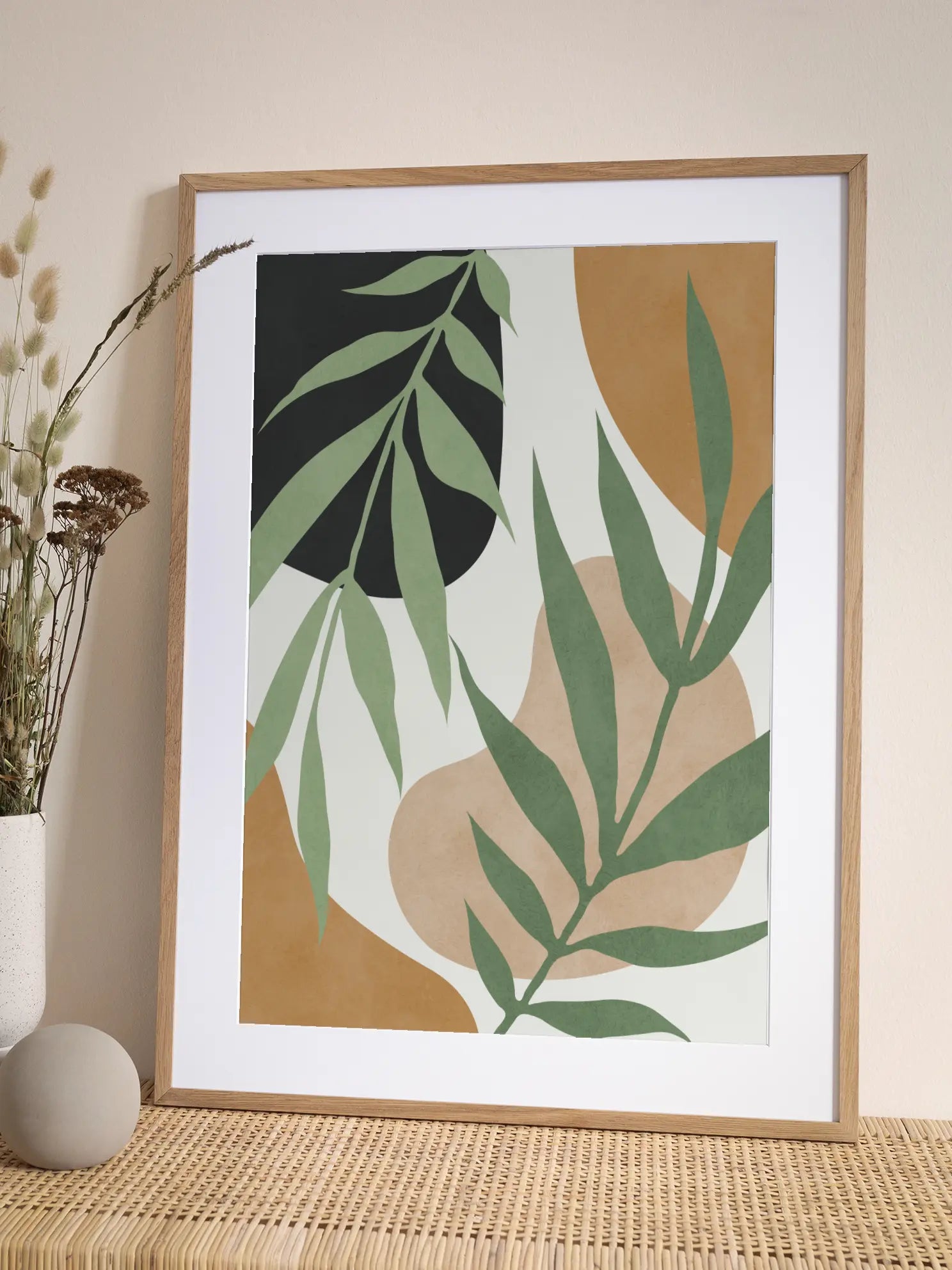 Abstract Verdure Poster