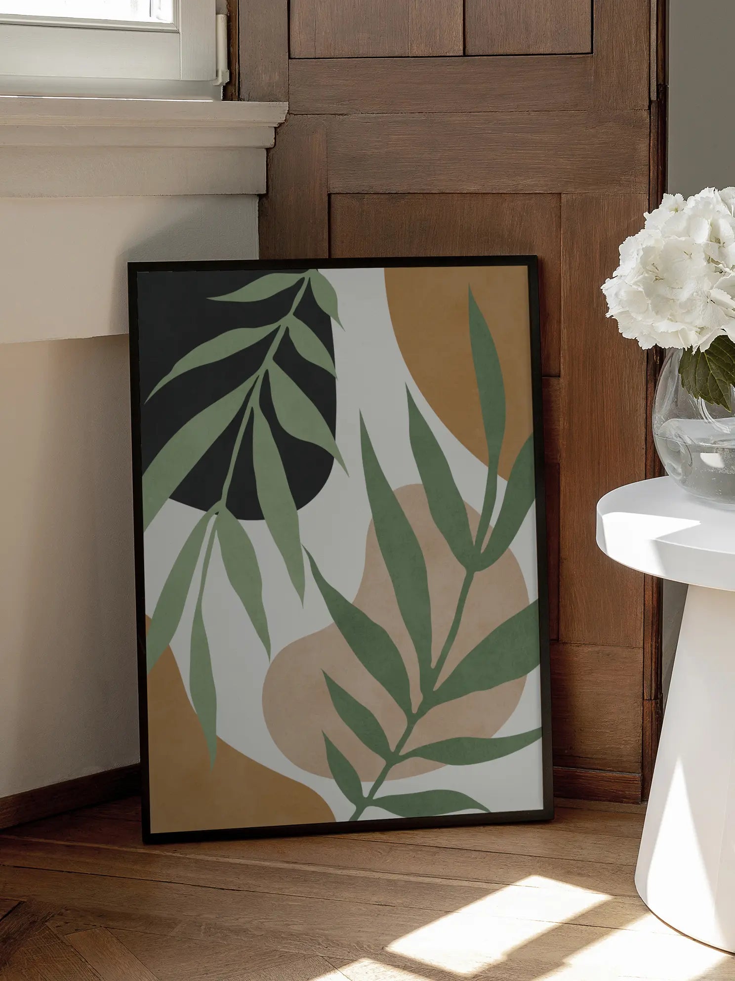 Abstract Verdure Poster