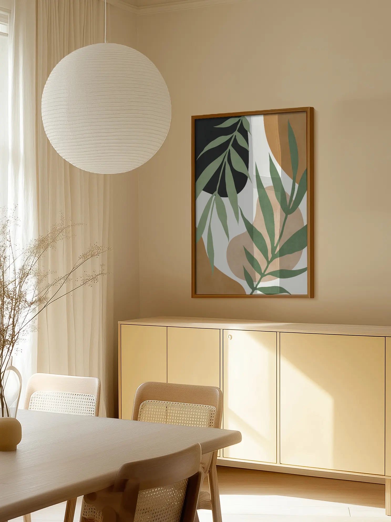 Abstract Verdure Poster