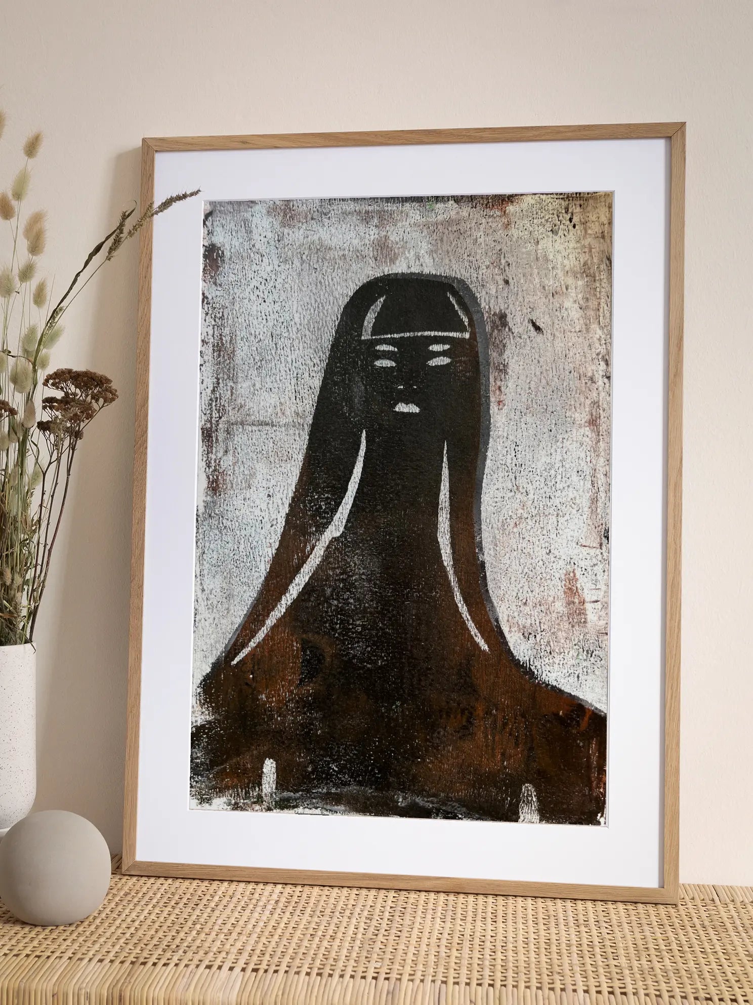 Abstract Woman Poster