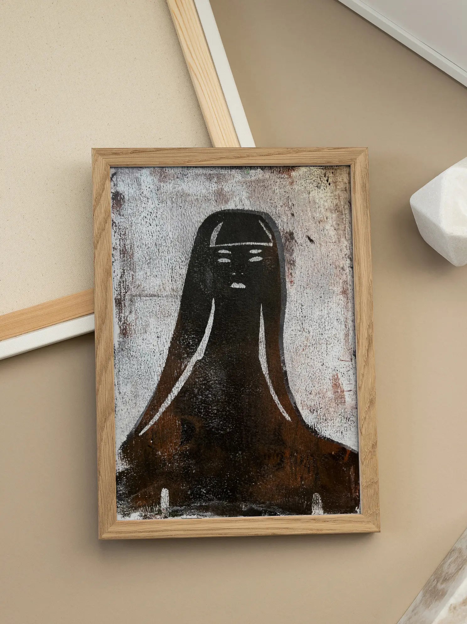 Abstract Woman Poster