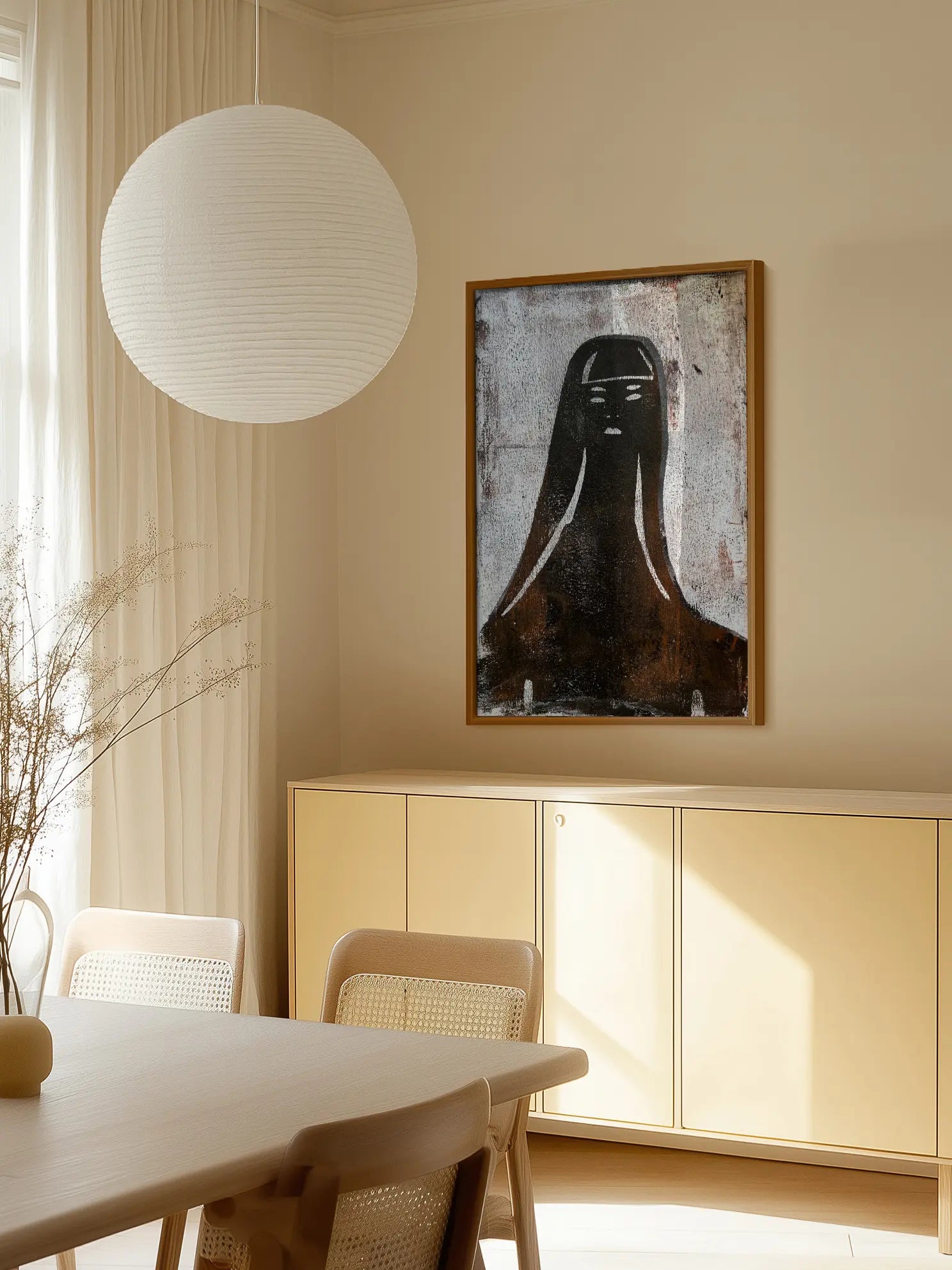 Abstract Woman Poster