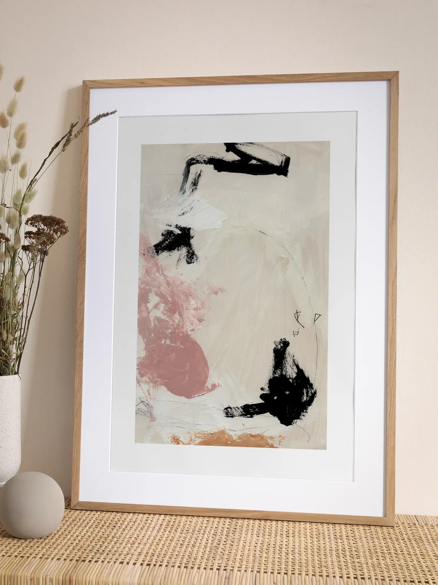 Acrylic Abstract Poster