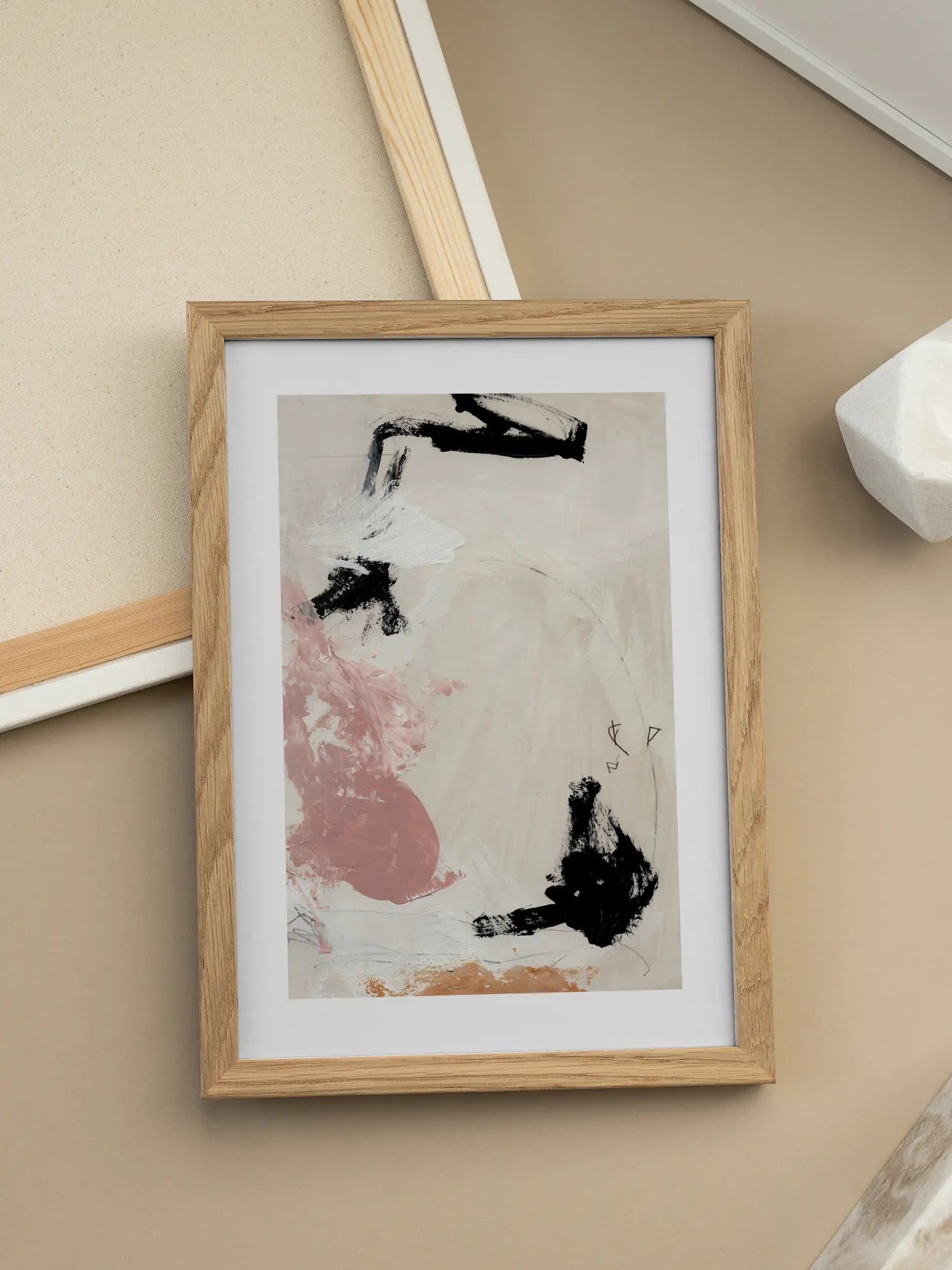 Acrylic Abstract Poster